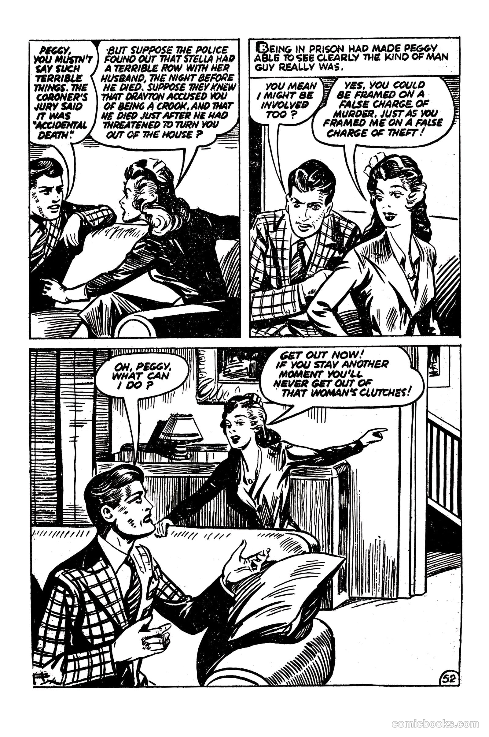 Picture Romance Library 20 - Her Secret Husband #1 — page 54 of 68