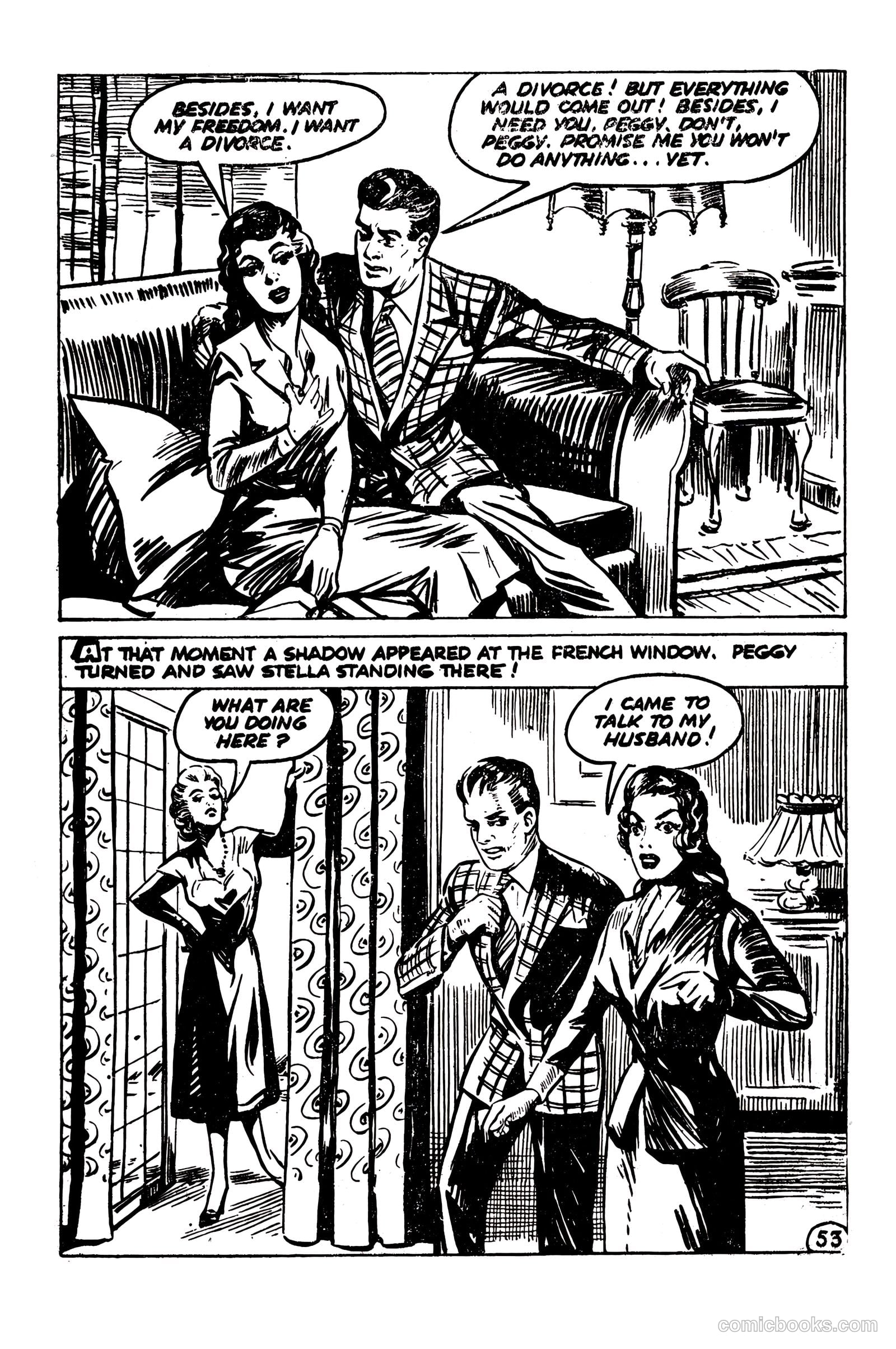 Picture Romance Library 20 - Her Secret Husband #1 — page 55 of 68