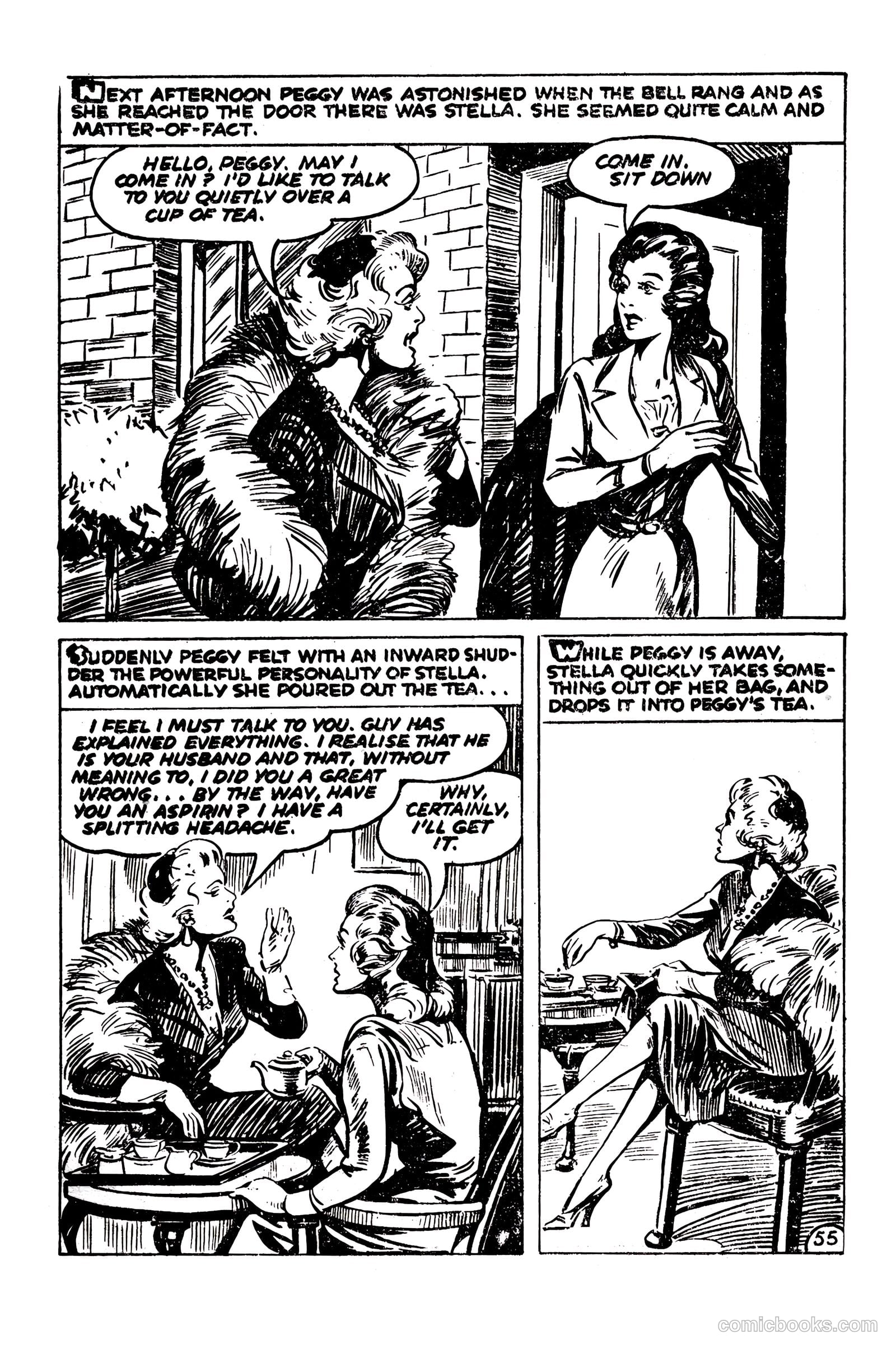 Picture Romance Library 20 - Her Secret Husband #1 — page 57 of 68