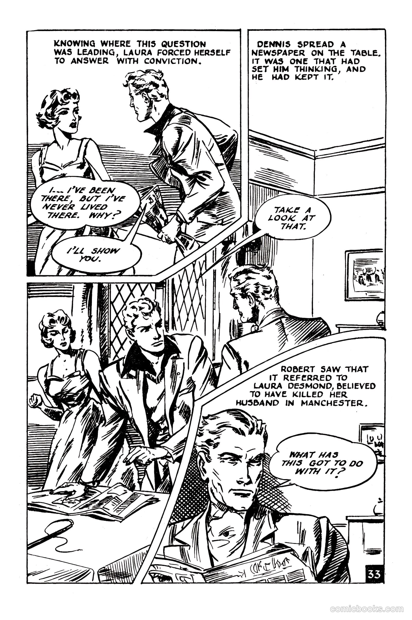Picture Romance Library 28 - Laura Desmond #1 — page 35 of 68