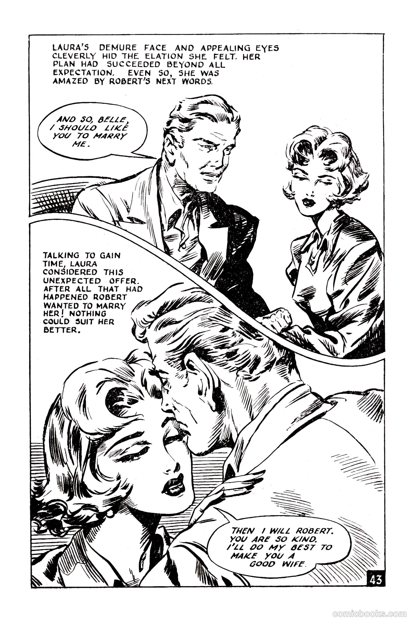 Picture Romance Library 28 - Laura Desmond #1 — page 45 of 68