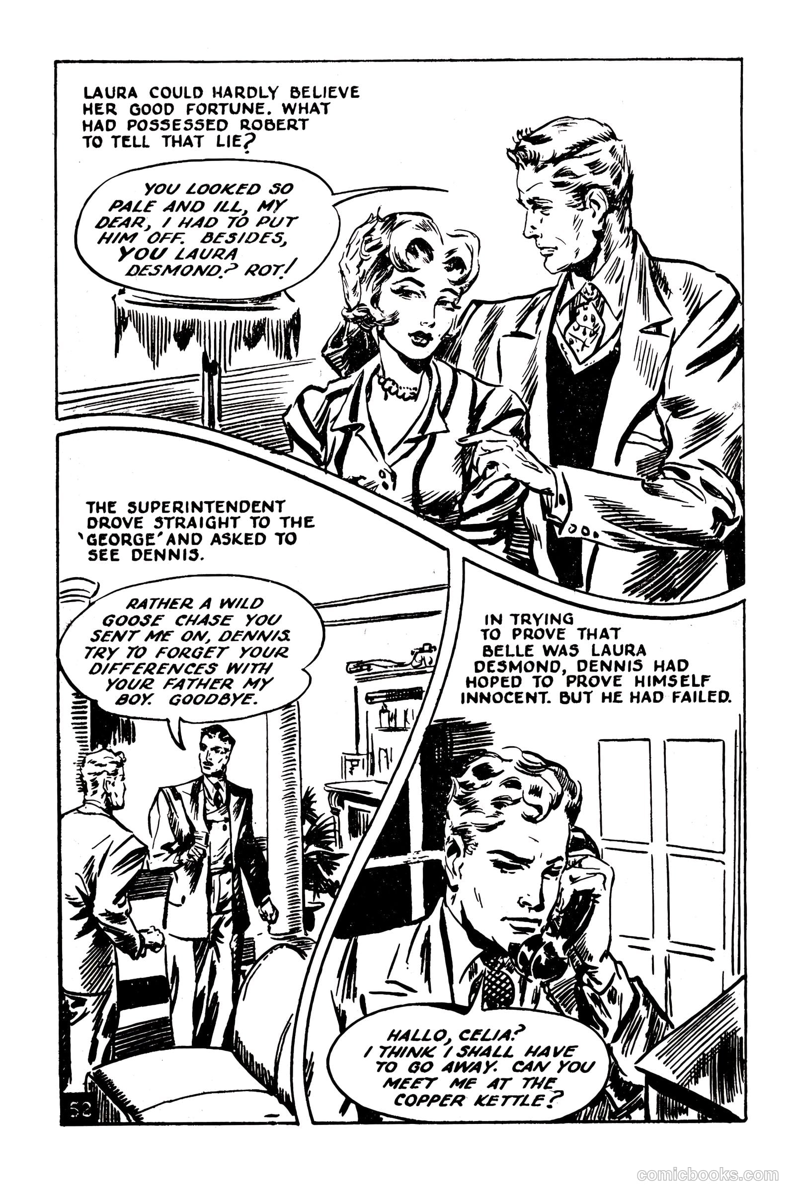 Picture Romance Library 28 - Laura Desmond #1 — page 54 of 68