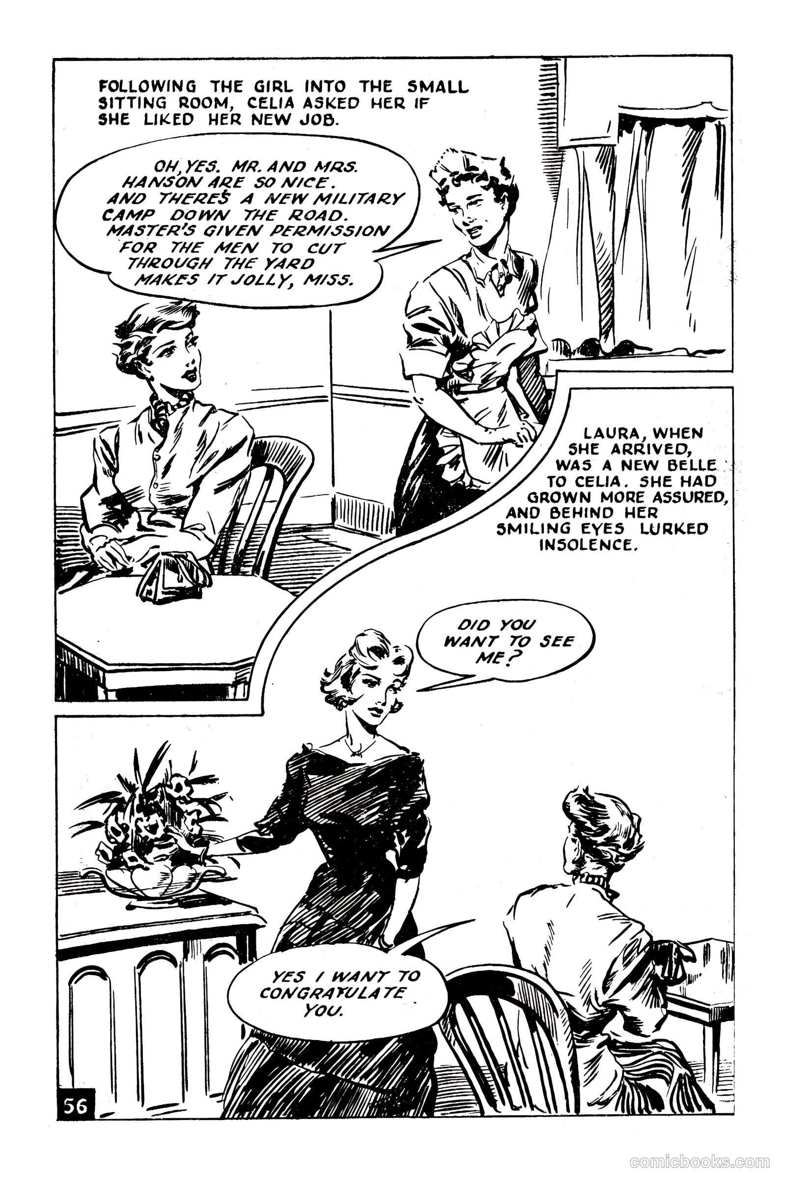 Picture Romance Library 28 - Laura Desmond #1 — page 58 of 68