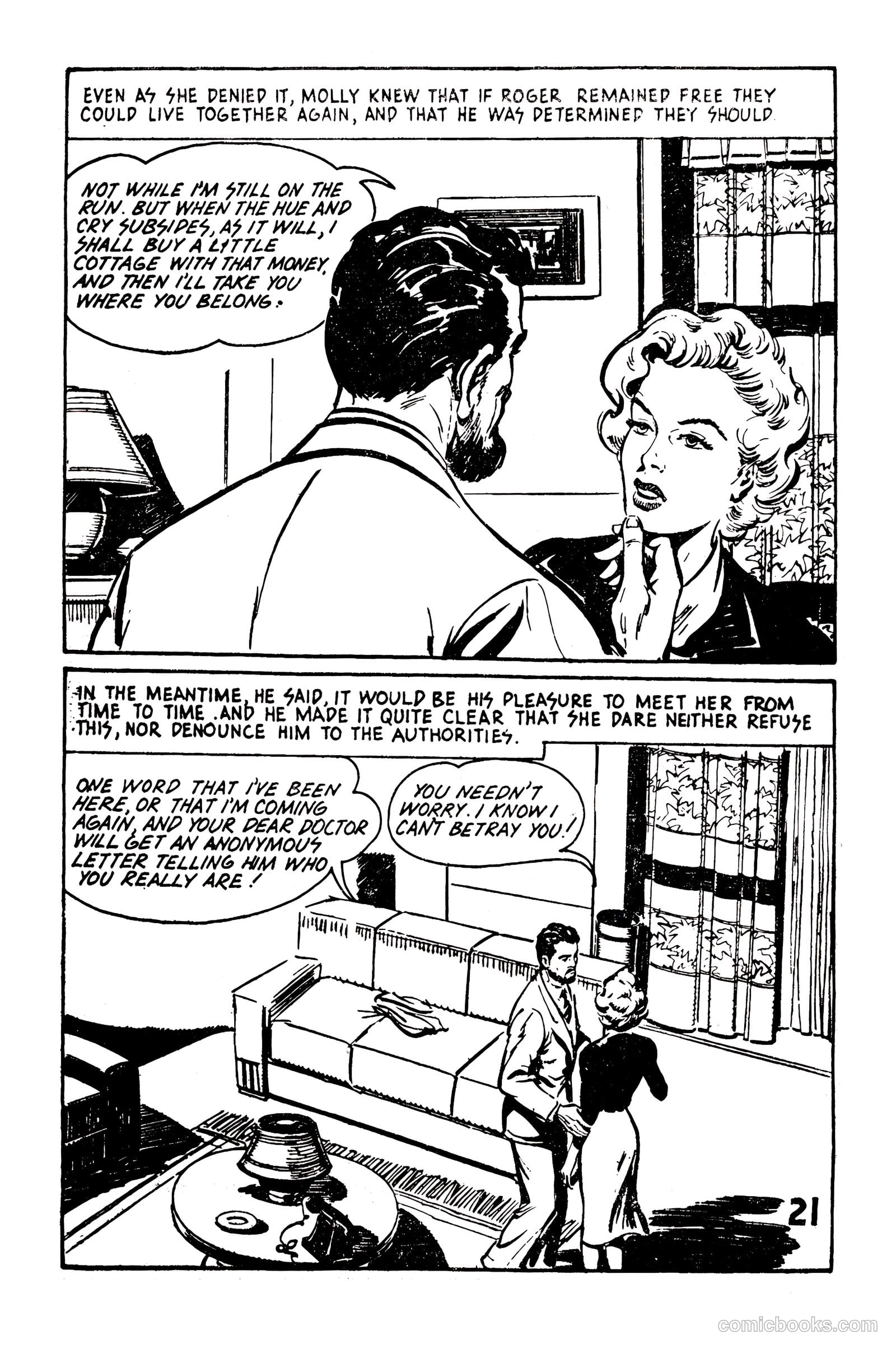 Picture Romance Library 23a - Out Of Her Life #1 — page 23 of 68