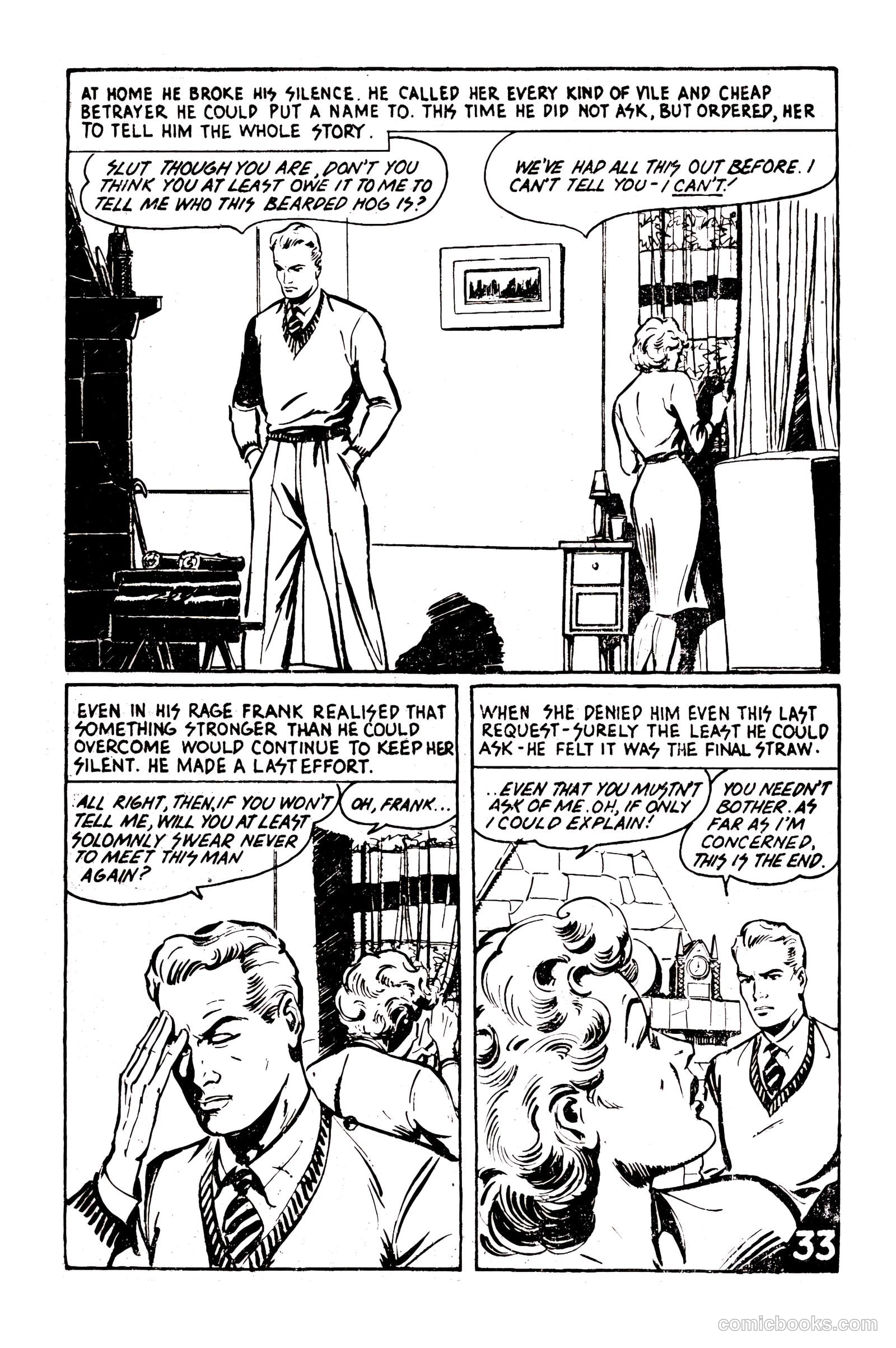 Picture Romance Library 23a - Out Of Her Life #1 — page 35 of 68