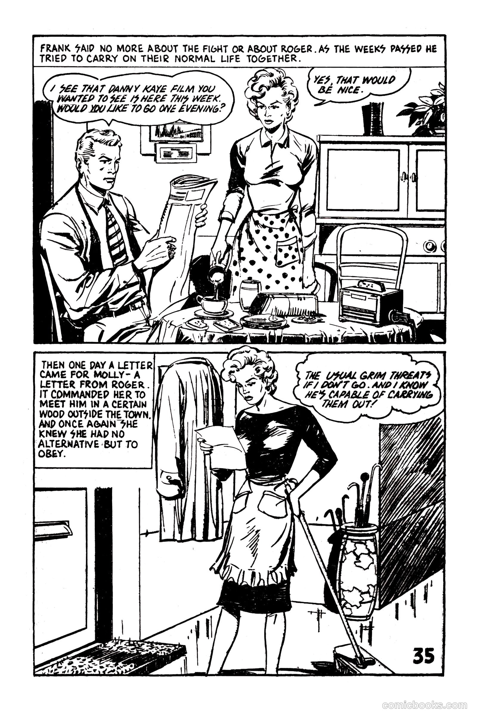 Picture Romance Library 23a - Out Of Her Life #1 — page 37 of 68