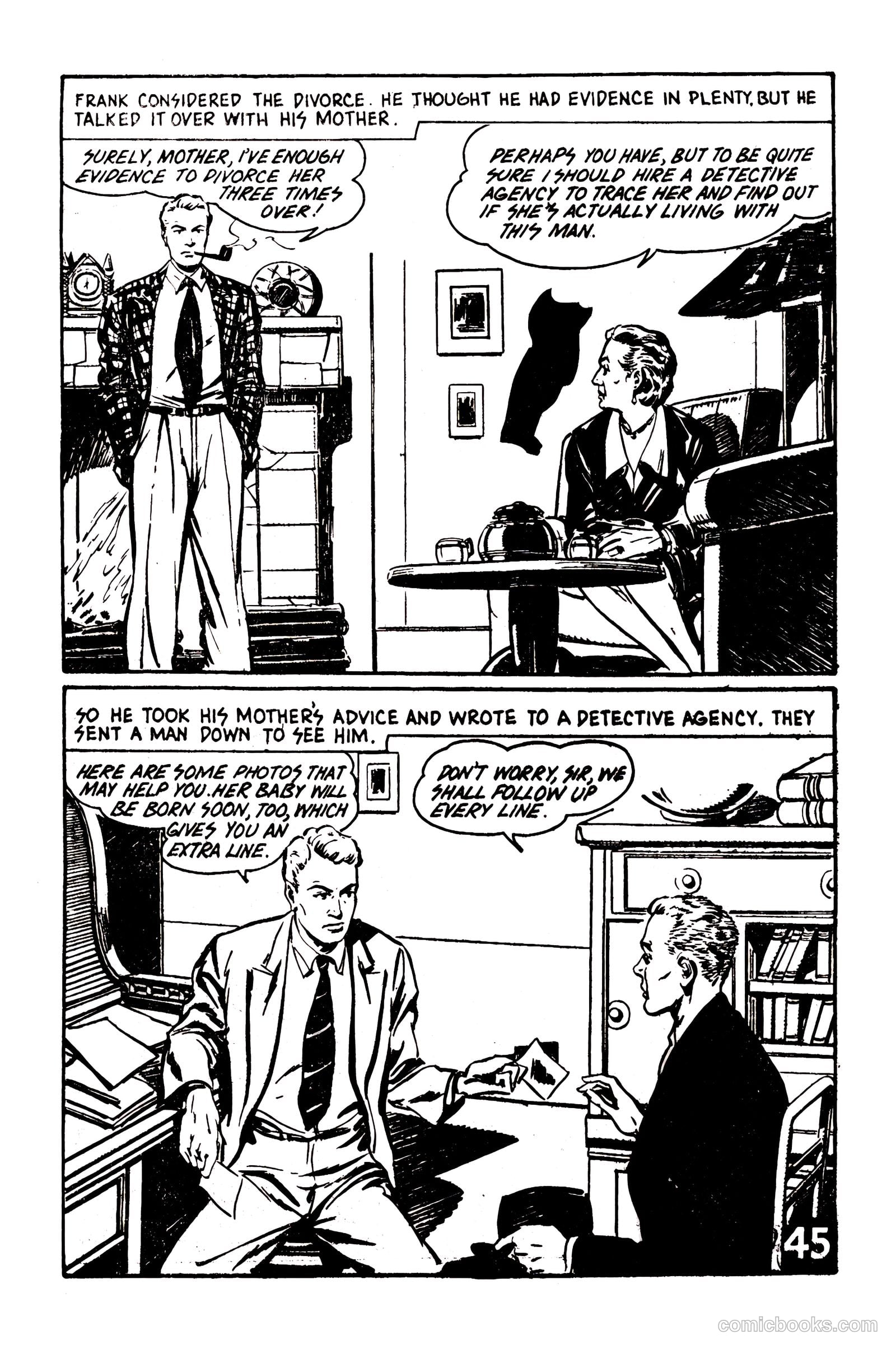 Picture Romance Library 23a - Out Of Her Life #1 — page 47 of 68
