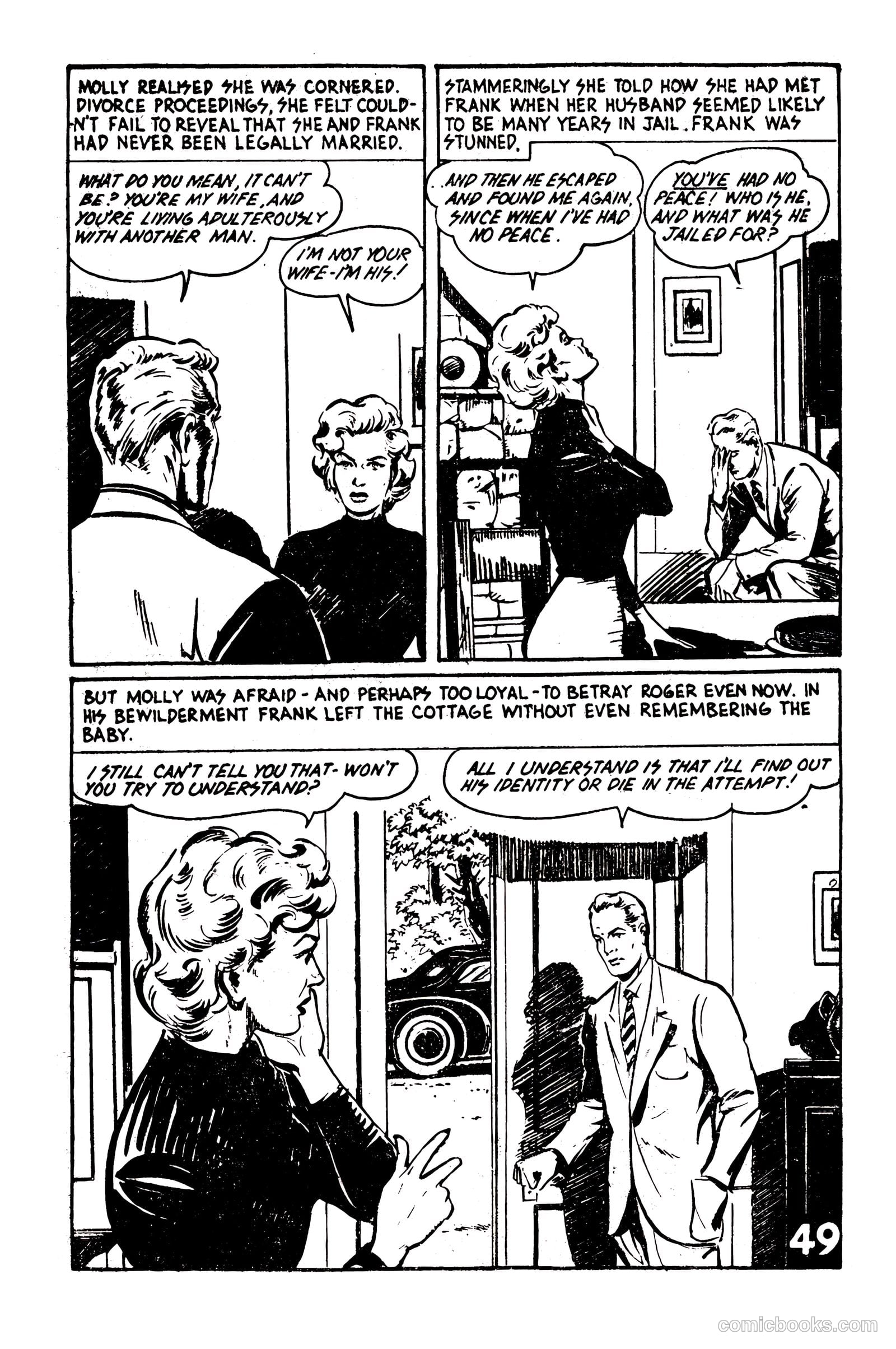 Picture Romance Library 23a - Out Of Her Life #1 — page 51 of 68