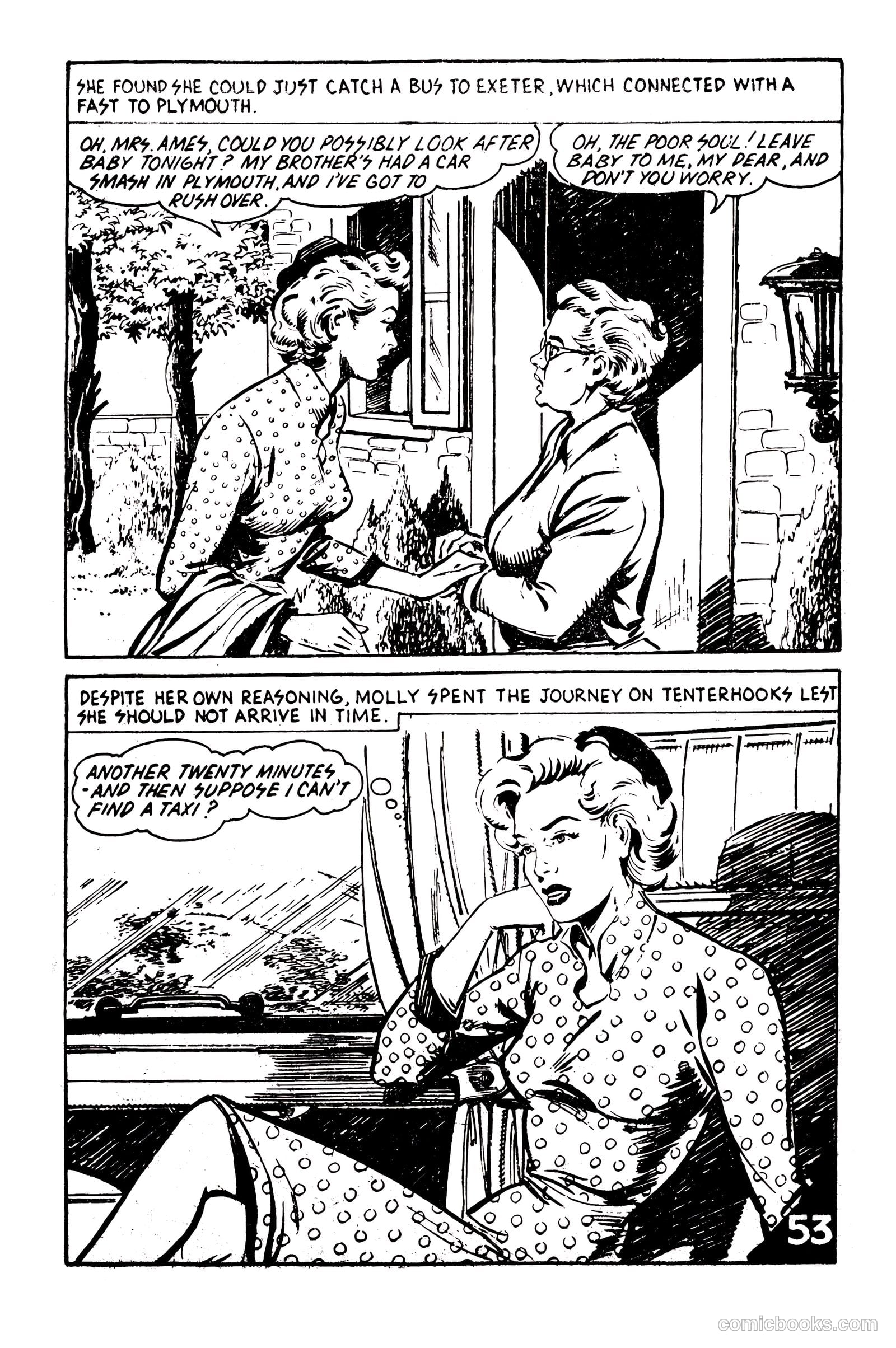 Picture Romance Library 23a - Out Of Her Life #1 — page 55 of 68