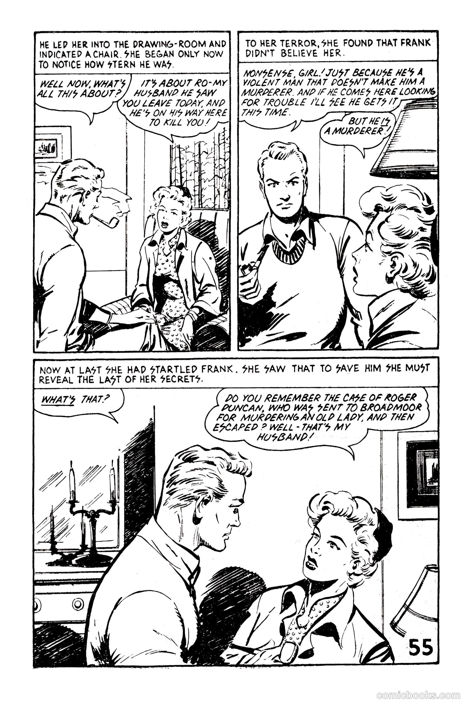 Picture Romance Library 23a - Out Of Her Life #1 — page 57 of 68