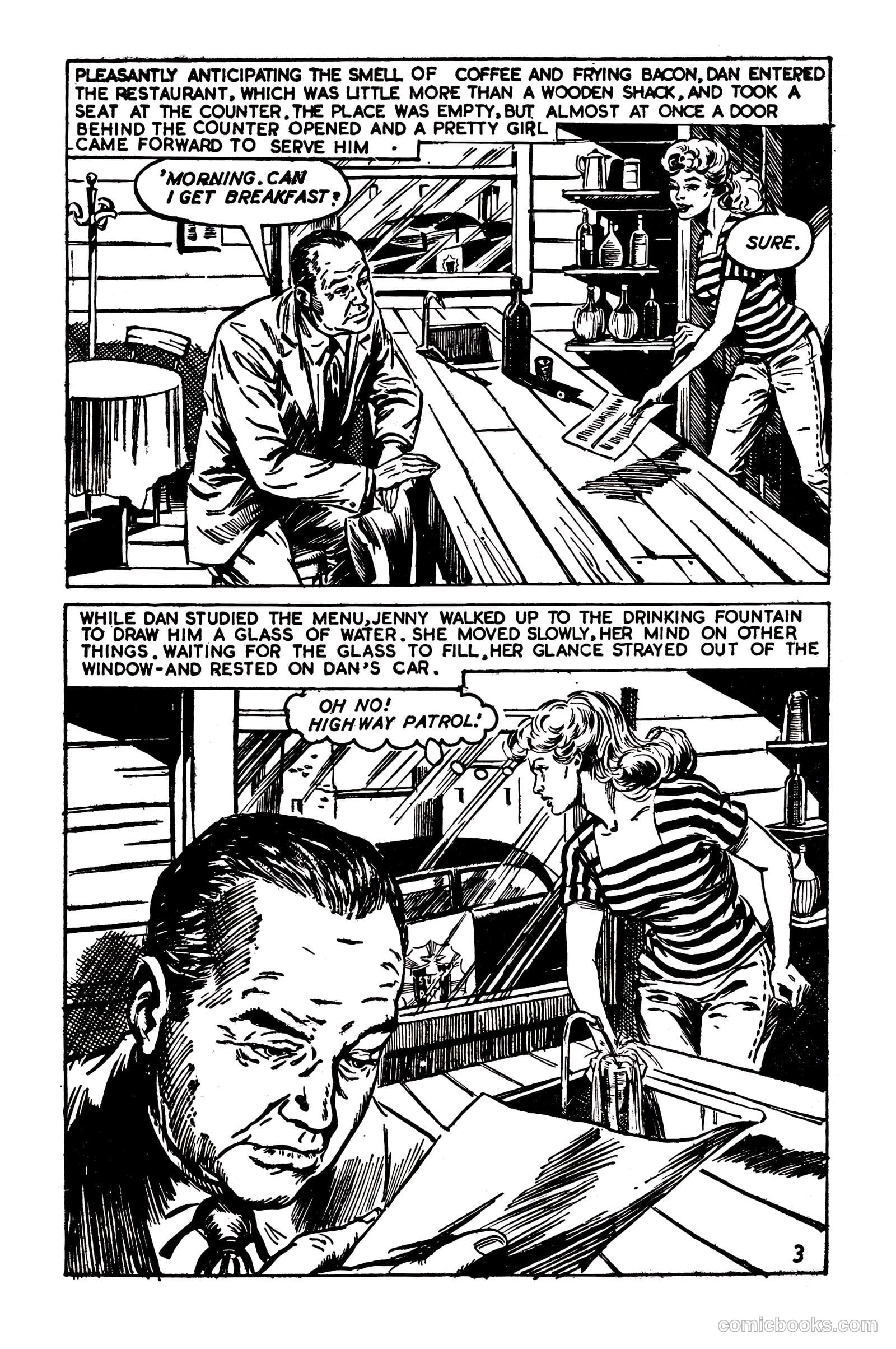 T.V. Picture Stories 28 - Highway Patrol - The Larchmont Mystery #1 — page 5 of 68