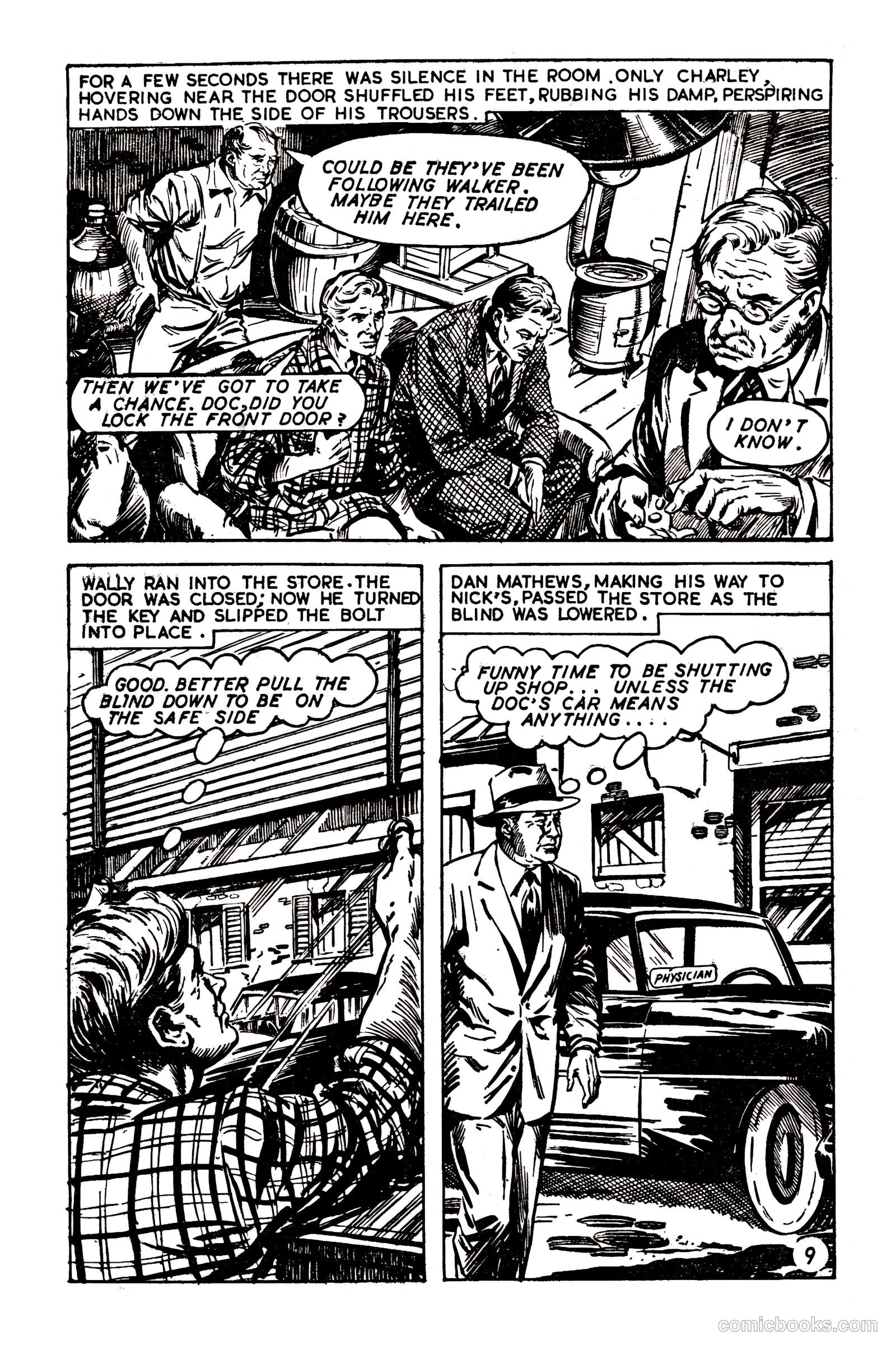 T.V. Picture Stories 28 - Highway Patrol - The Larchmont Mystery #1 — page 11 of 68