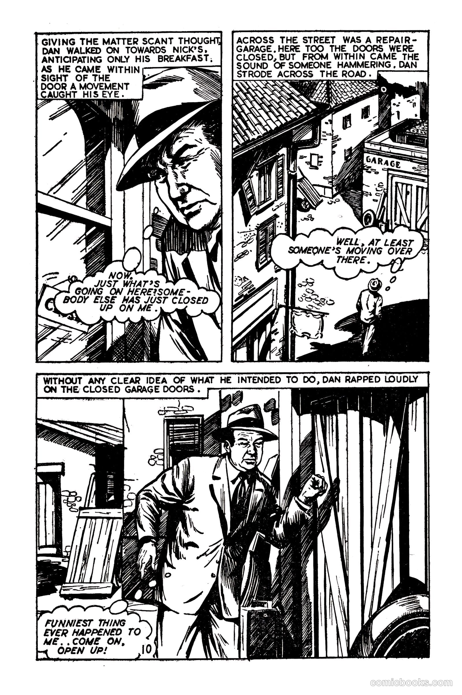 T.V. Picture Stories 28 - Highway Patrol - The Larchmont Mystery #1 — page 12 of 68