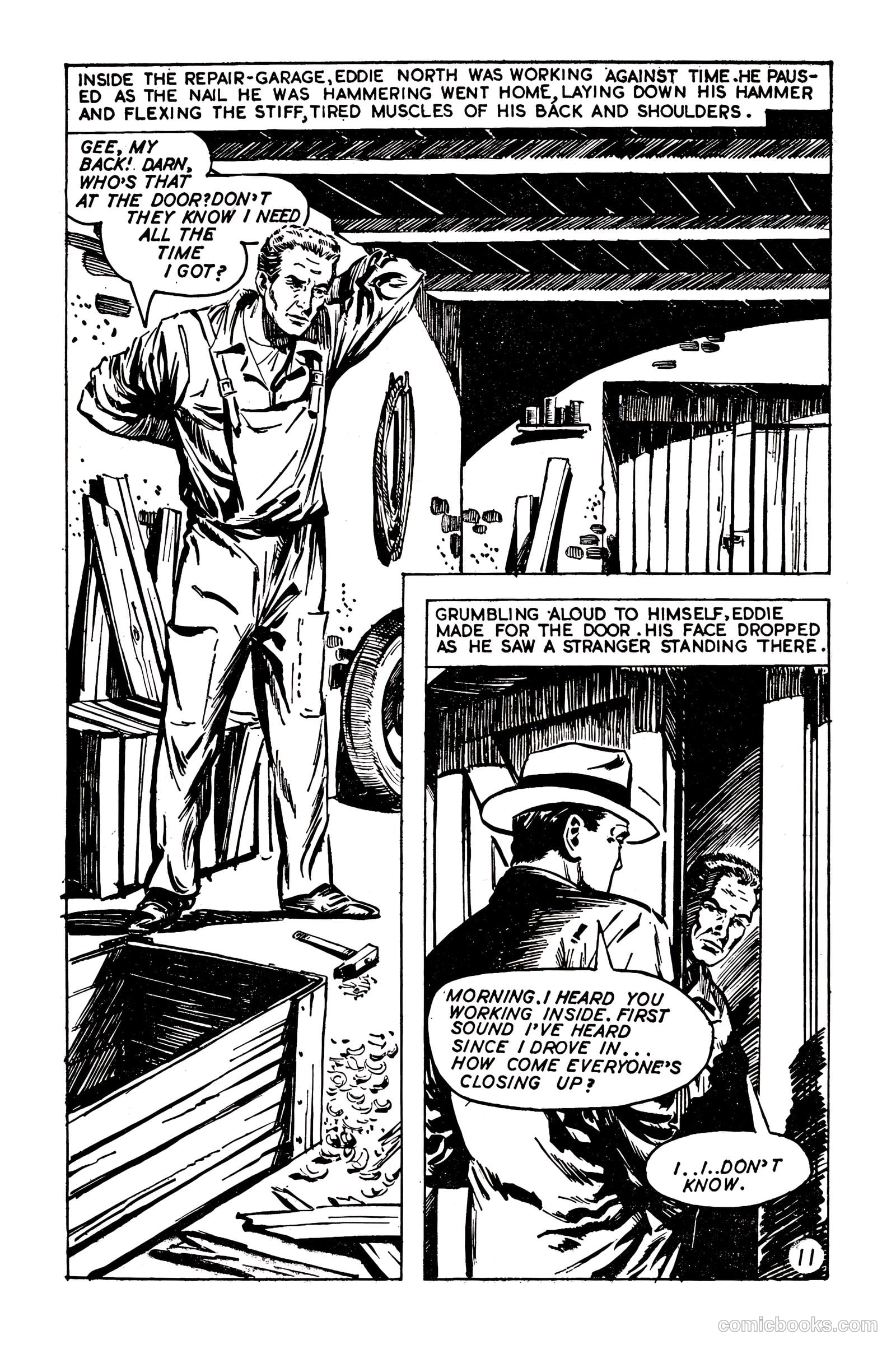T.V. Picture Stories 28 - Highway Patrol - The Larchmont Mystery #1 — page 13 of 68
