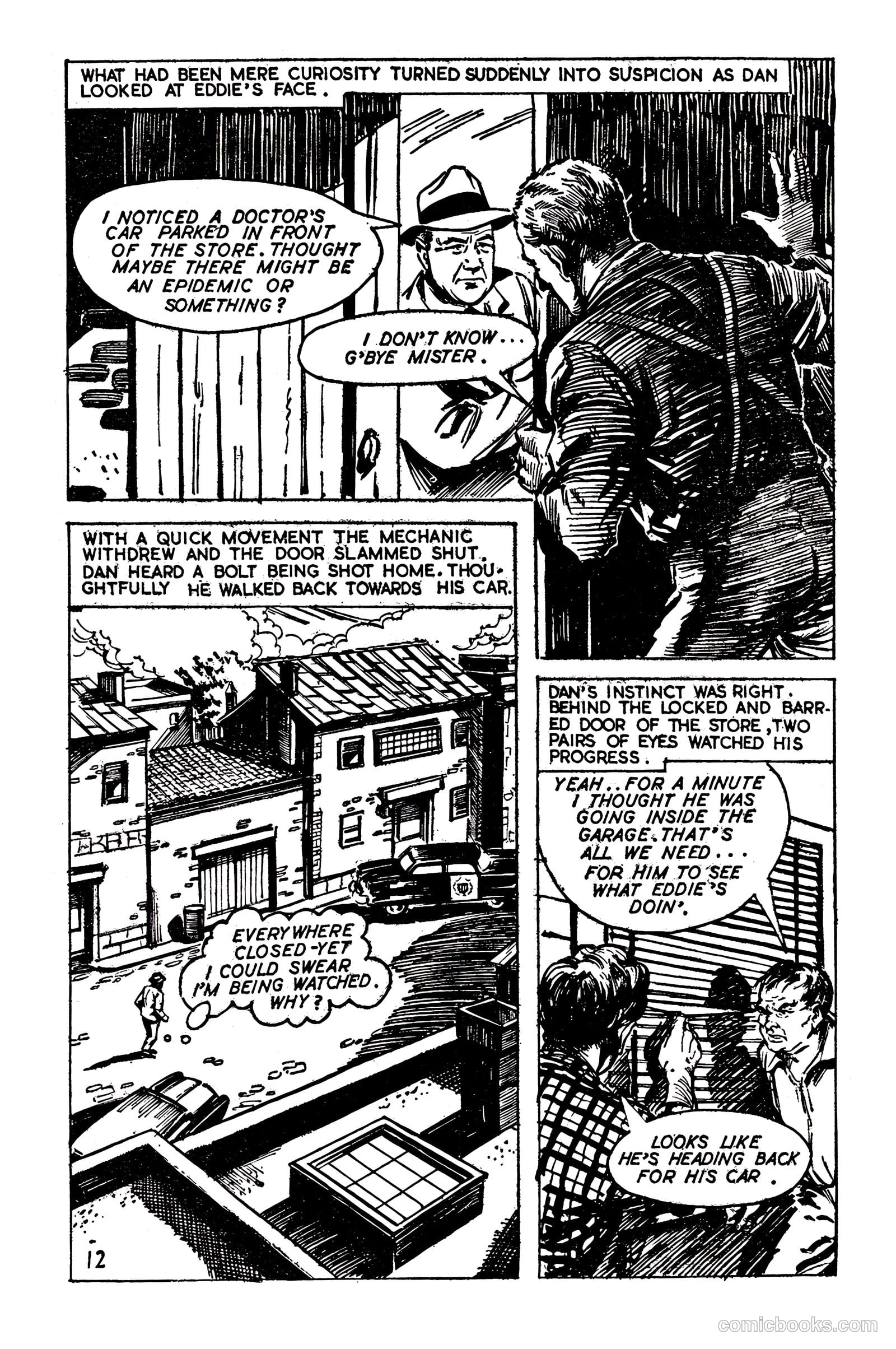 T.V. Picture Stories 28 - Highway Patrol - The Larchmont Mystery #1 — page 14 of 68
