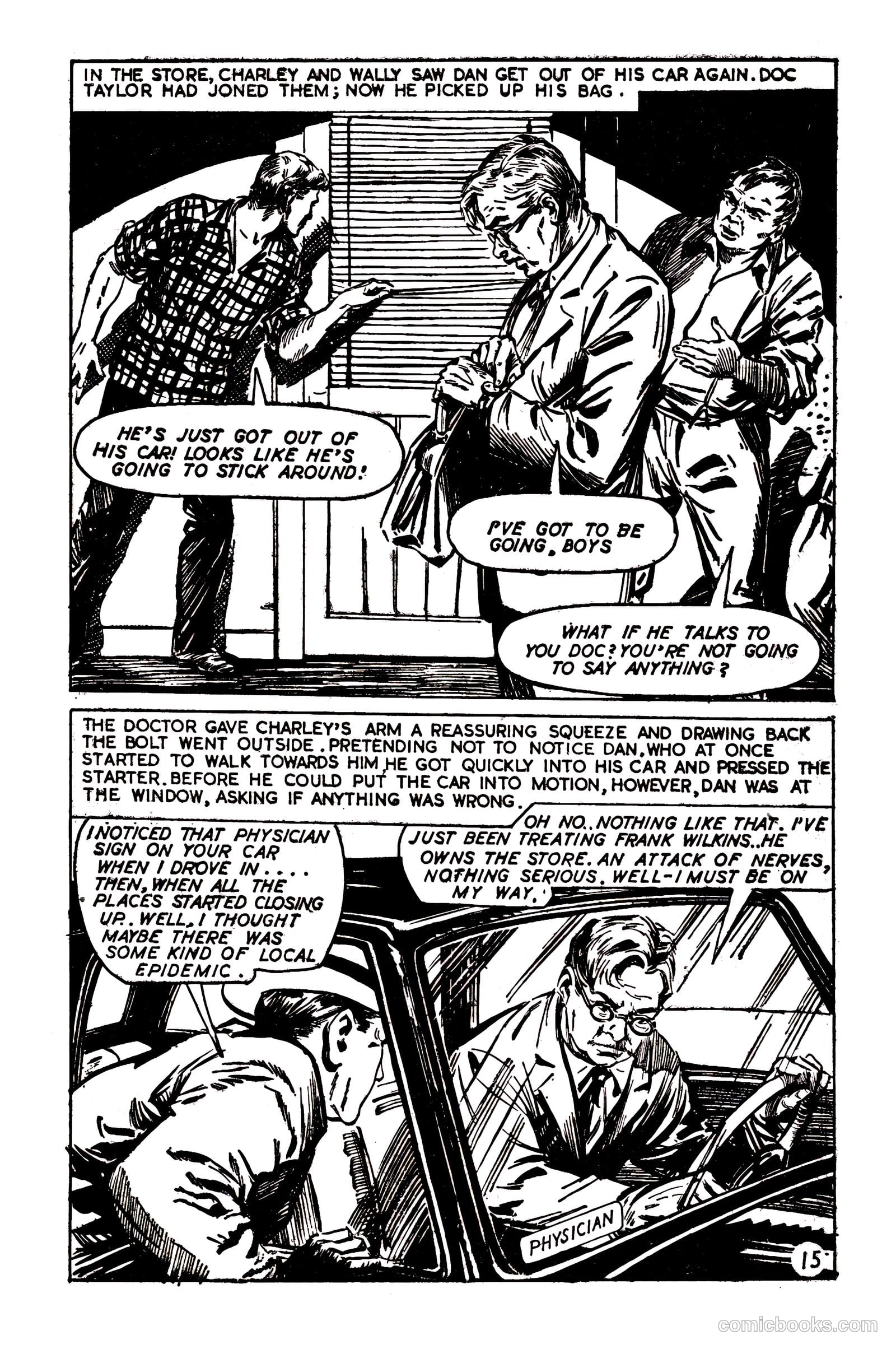 T.V. Picture Stories 28 - Highway Patrol - The Larchmont Mystery #1 — page 17 of 68
