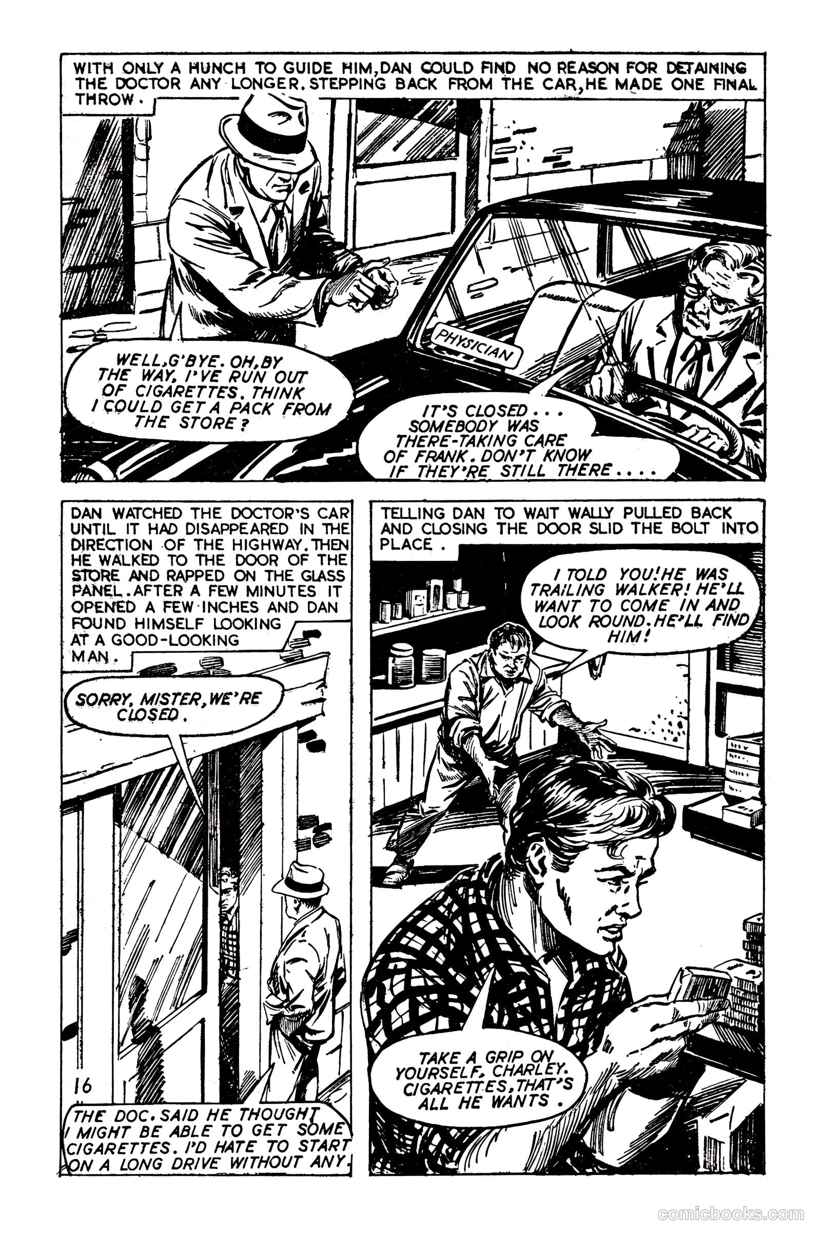 T.V. Picture Stories 28 - Highway Patrol - The Larchmont Mystery #1 — page 18 of 68