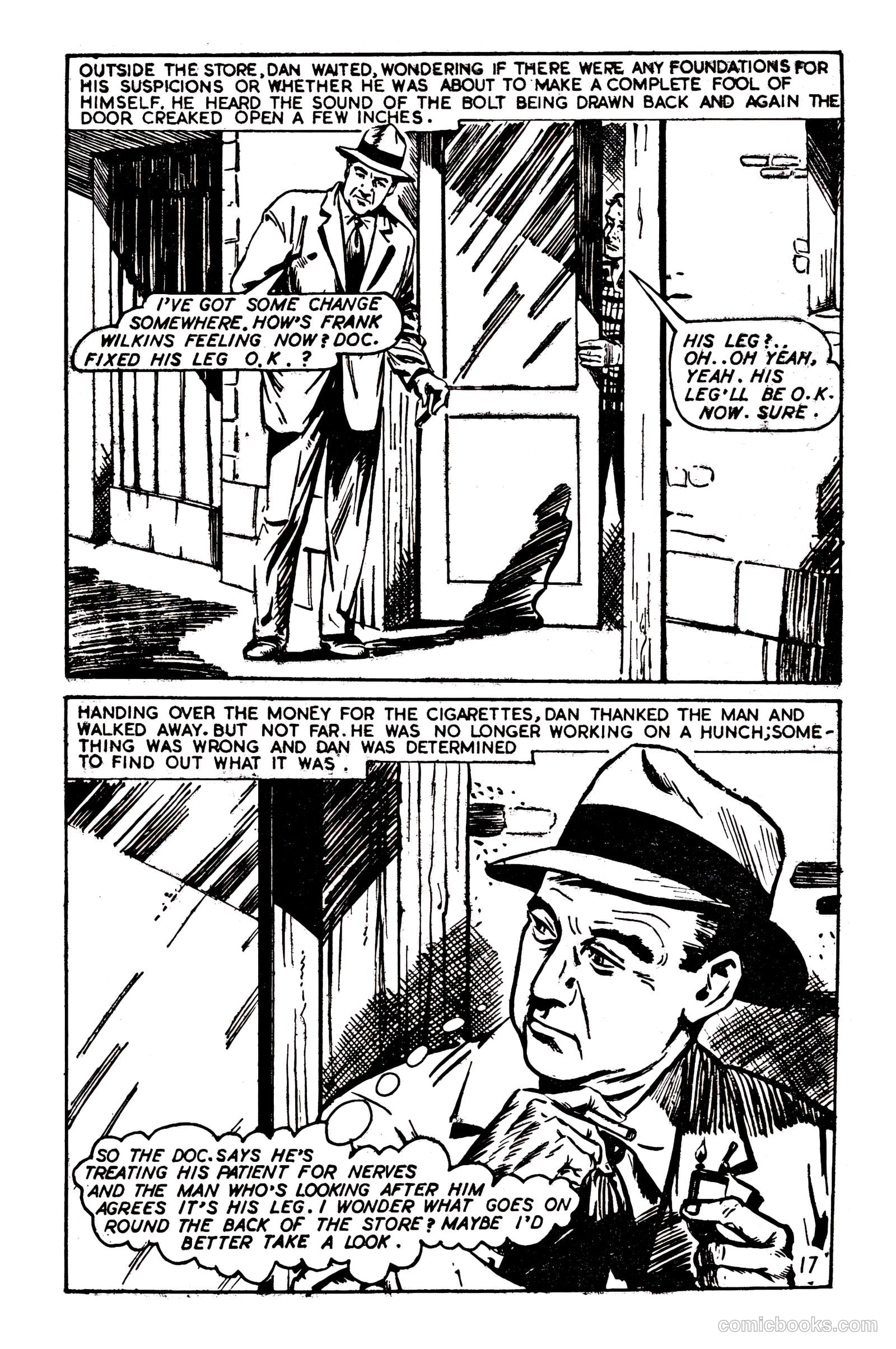 T.V. Picture Stories 28 - Highway Patrol - The Larchmont Mystery #1 — page 19 of 68
