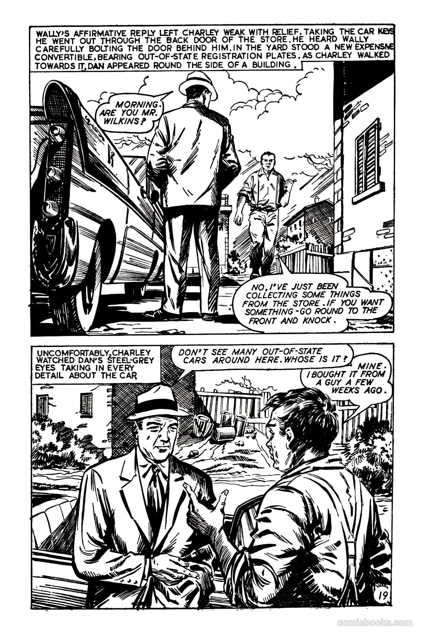 T.V. Picture Stories 28 - Highway Patrol - The Larchmont Mystery #1 — page 21 of 68