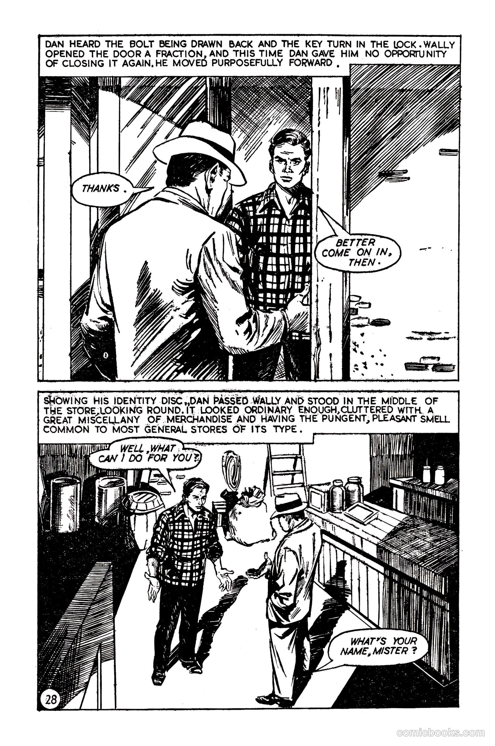 T.V. Picture Stories 28 - Highway Patrol - The Larchmont Mystery #1 — page 30 of 68