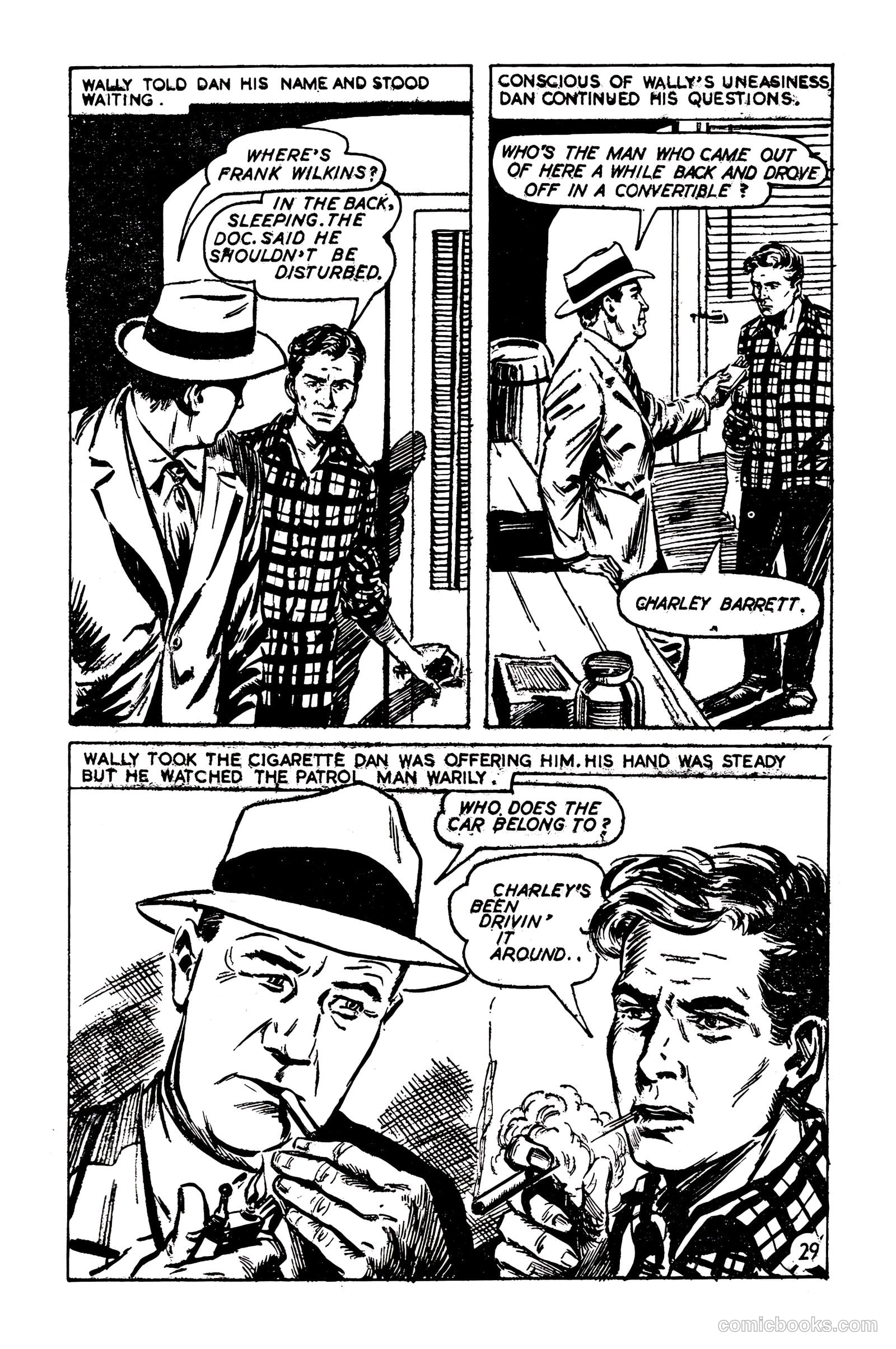 T.V. Picture Stories 28 - Highway Patrol - The Larchmont Mystery #1 — page 31 of 68