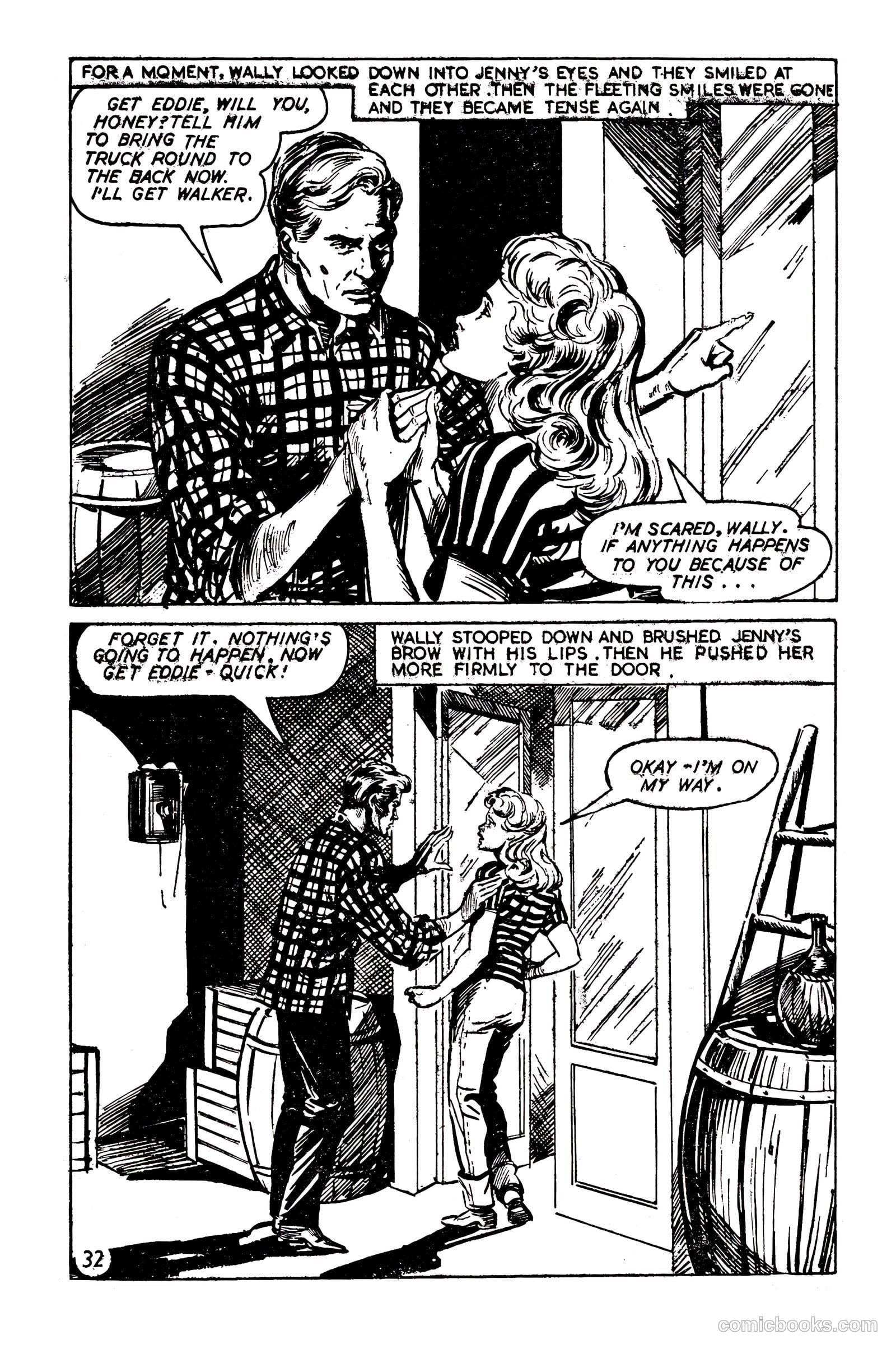 T.V. Picture Stories 28 - Highway Patrol - The Larchmont Mystery #1 — page 34 of 68