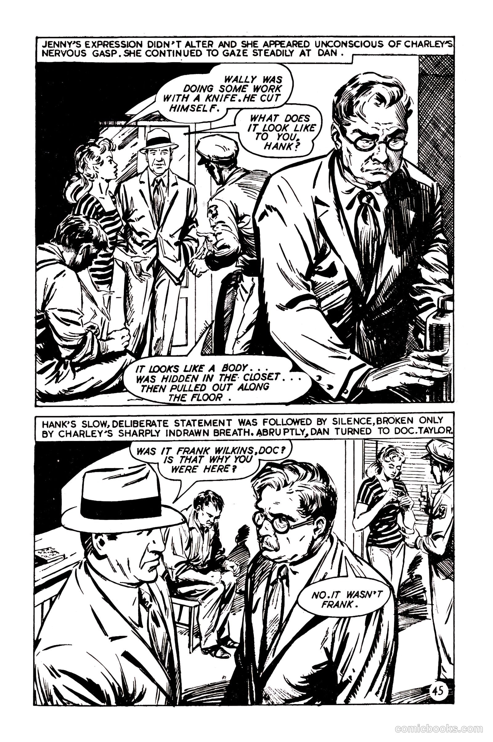 T.V. Picture Stories 28 - Highway Patrol - The Larchmont Mystery #1 — page 47 of 68