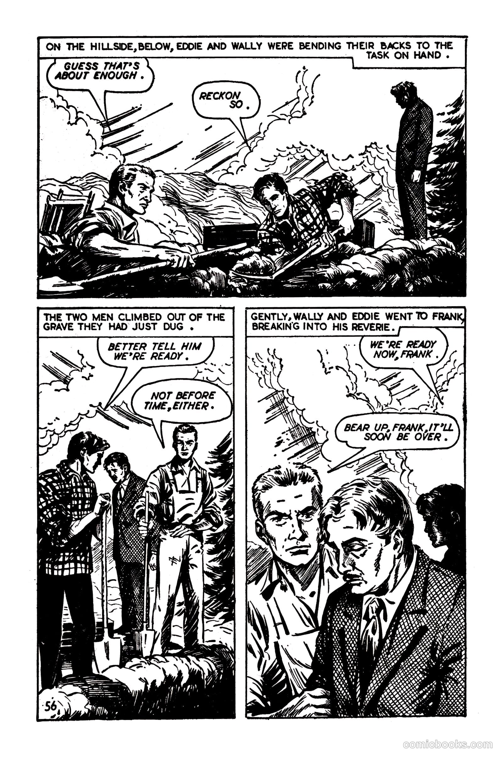 T.V. Picture Stories 28 - Highway Patrol - The Larchmont Mystery #1 — page 58 of 68