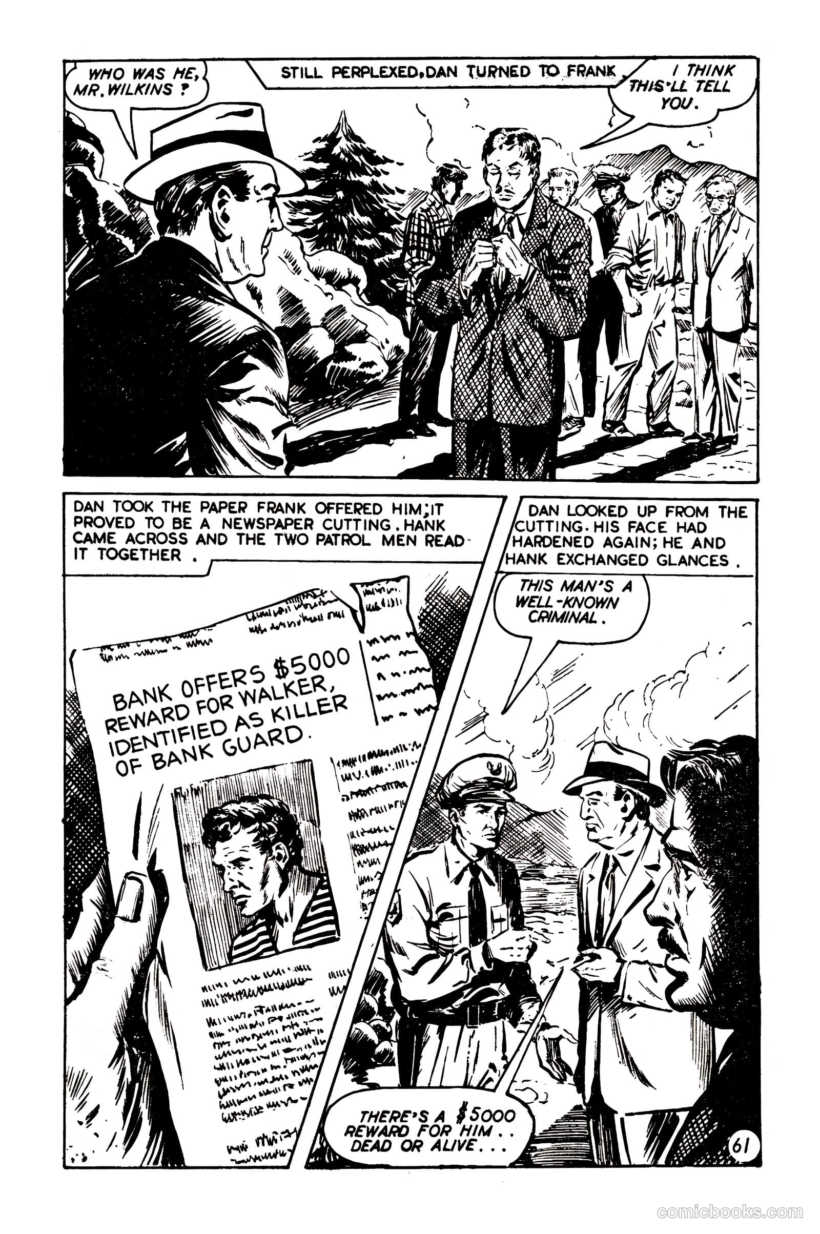 T.V. Picture Stories 28 - Highway Patrol - The Larchmont Mystery #1 — page 63 of 68