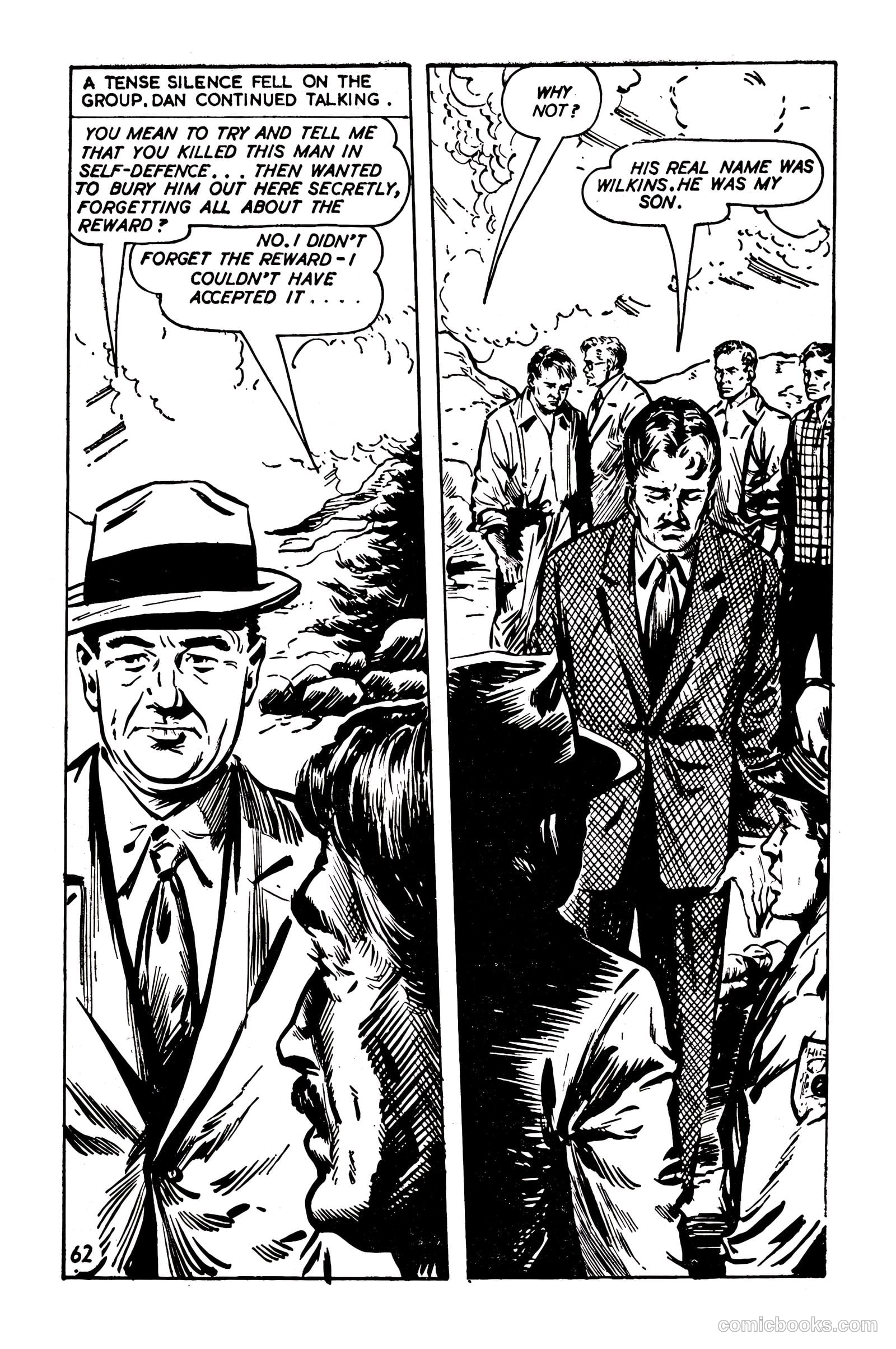 T.V. Picture Stories 28 - Highway Patrol - The Larchmont Mystery #1 — page 64 of 68