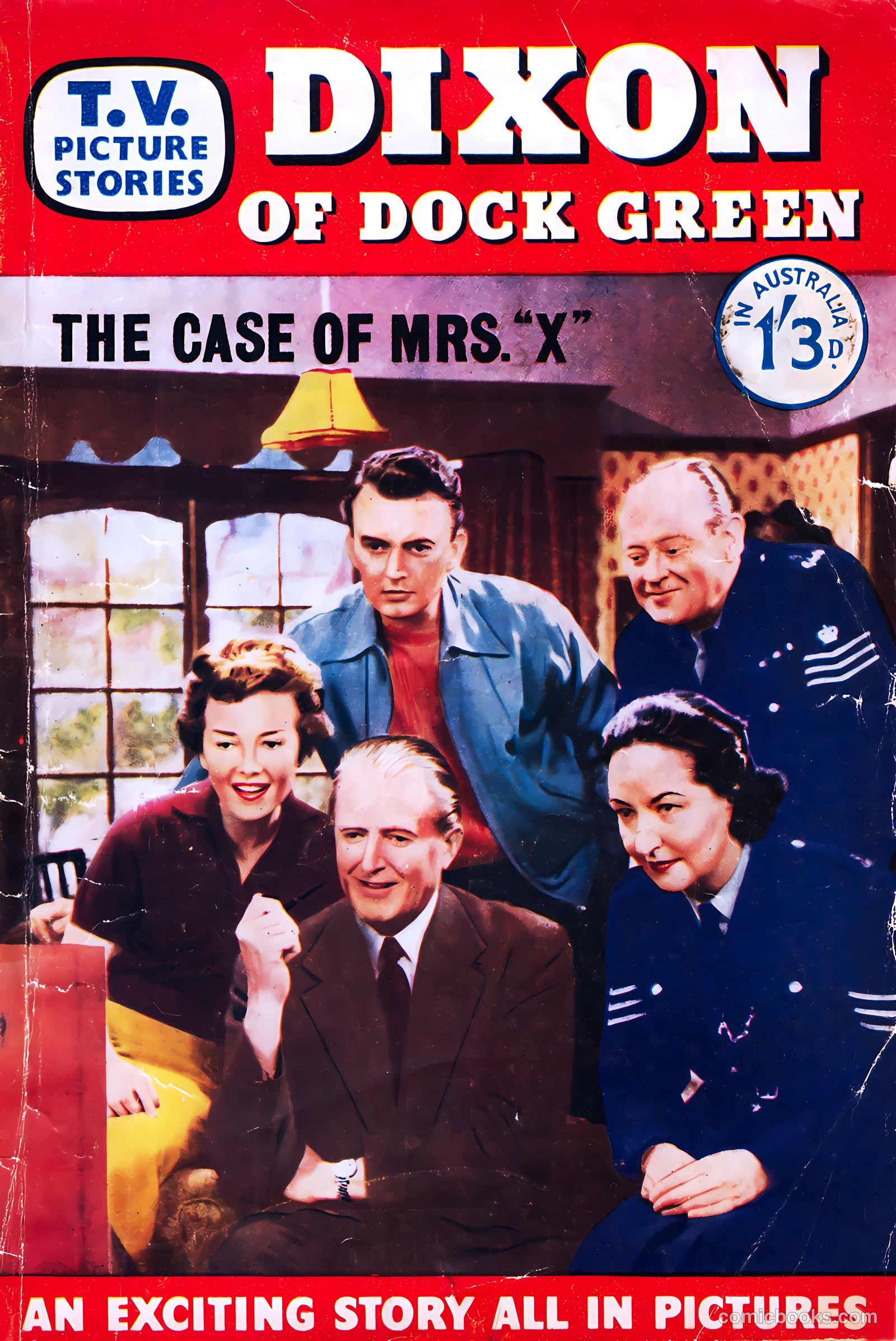 T.V. Picture Stories 36 - Dixon Of Dock Green - The Case Of Mrs. "X" #1