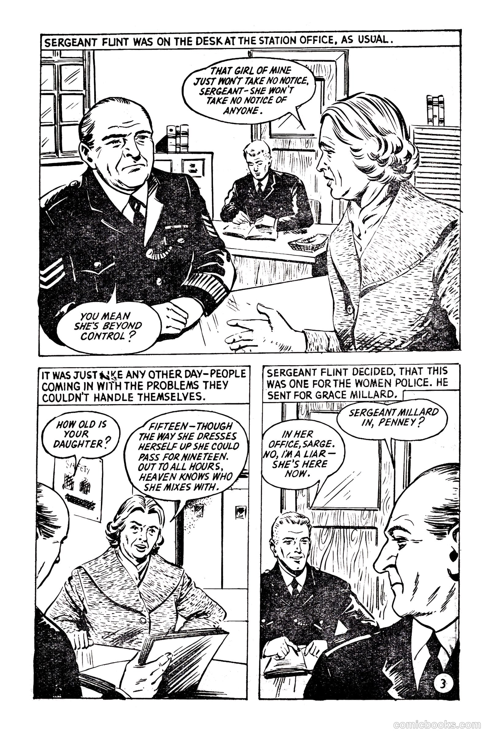 T.V. Picture Stories 36 - Dixon Of Dock Green - The Case Of Mrs. "X" #1 — page 5 of 67