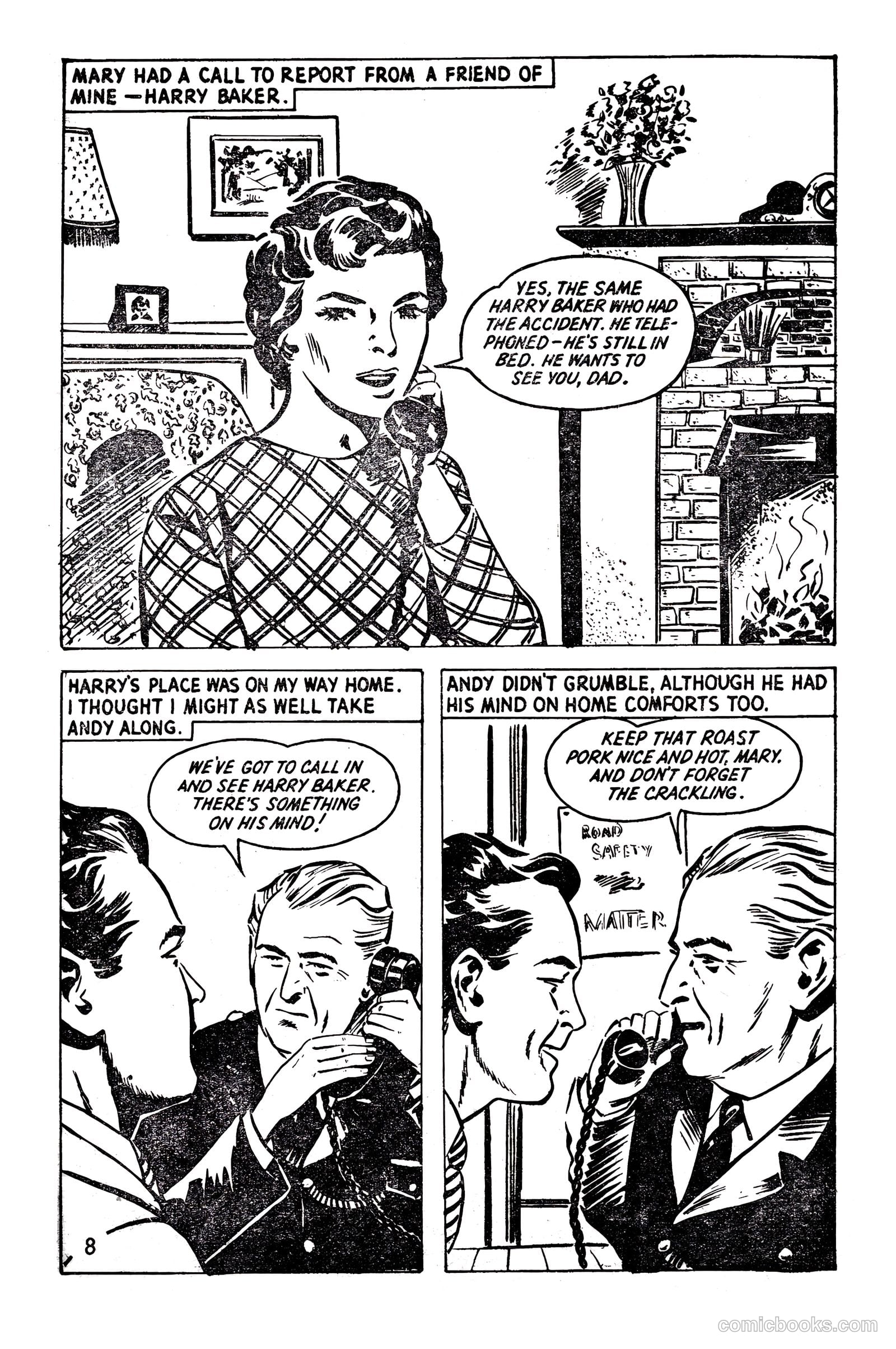 T.V. Picture Stories 36 - Dixon Of Dock Green - The Case Of Mrs. "X" #1 — page 10 of 67