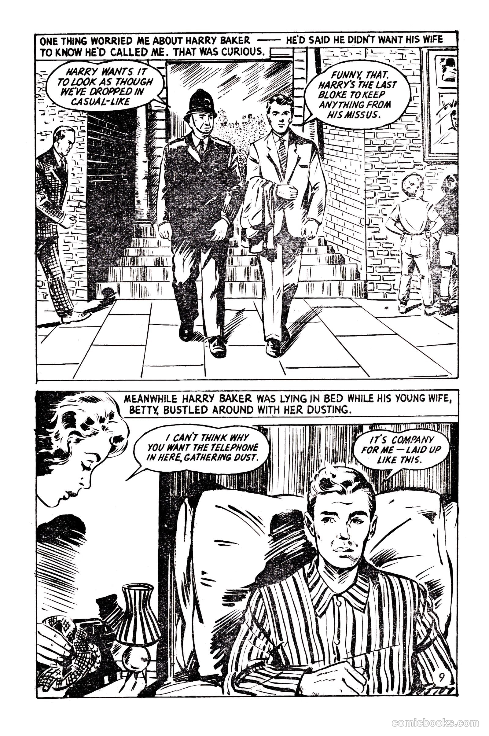 T.V. Picture Stories 36 - Dixon Of Dock Green - The Case Of Mrs. "X" #1 — page 11 of 67