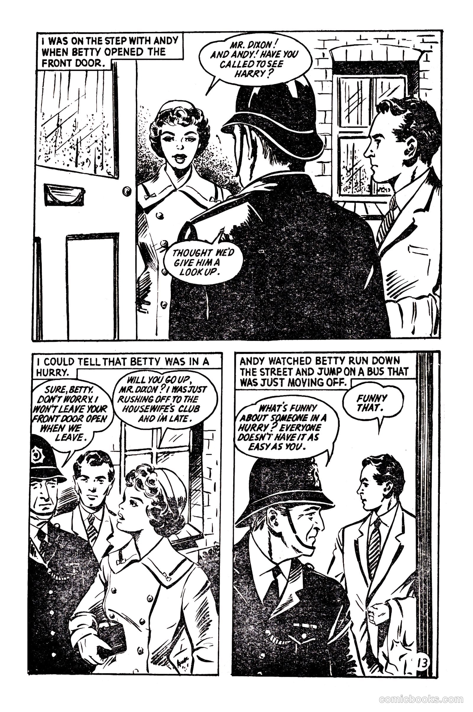 T.V. Picture Stories 36 - Dixon Of Dock Green - The Case Of Mrs. "X" #1 — page 15 of 67