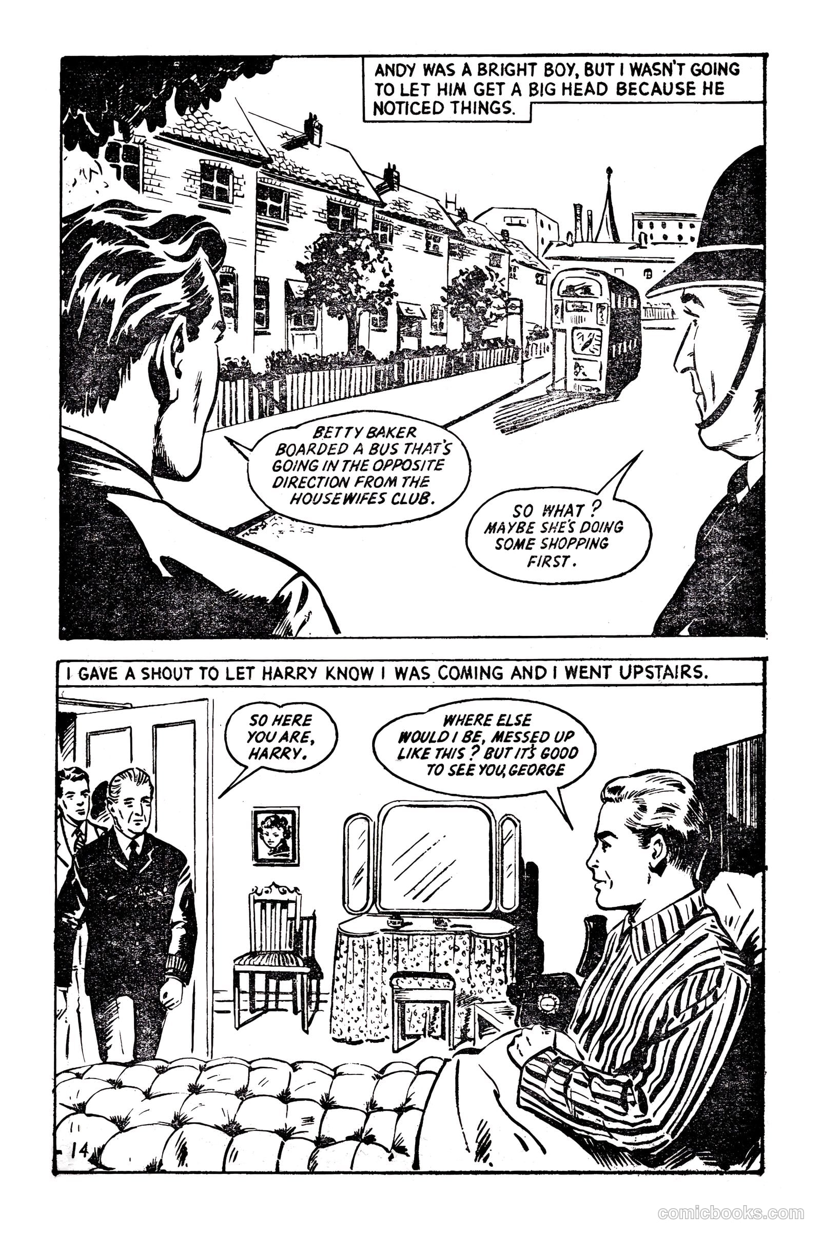 T.V. Picture Stories 36 - Dixon Of Dock Green - The Case Of Mrs. "X" #1 — page 16 of 67
