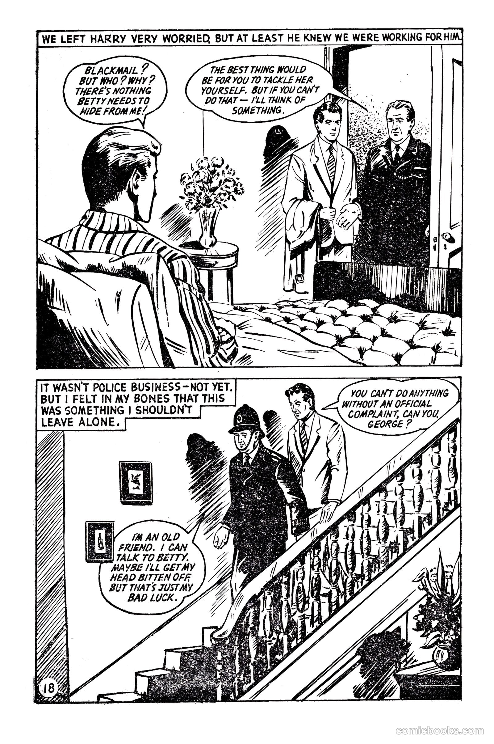 T.V. Picture Stories 36 - Dixon Of Dock Green - The Case Of Mrs. "X" #1 — page 20 of 67