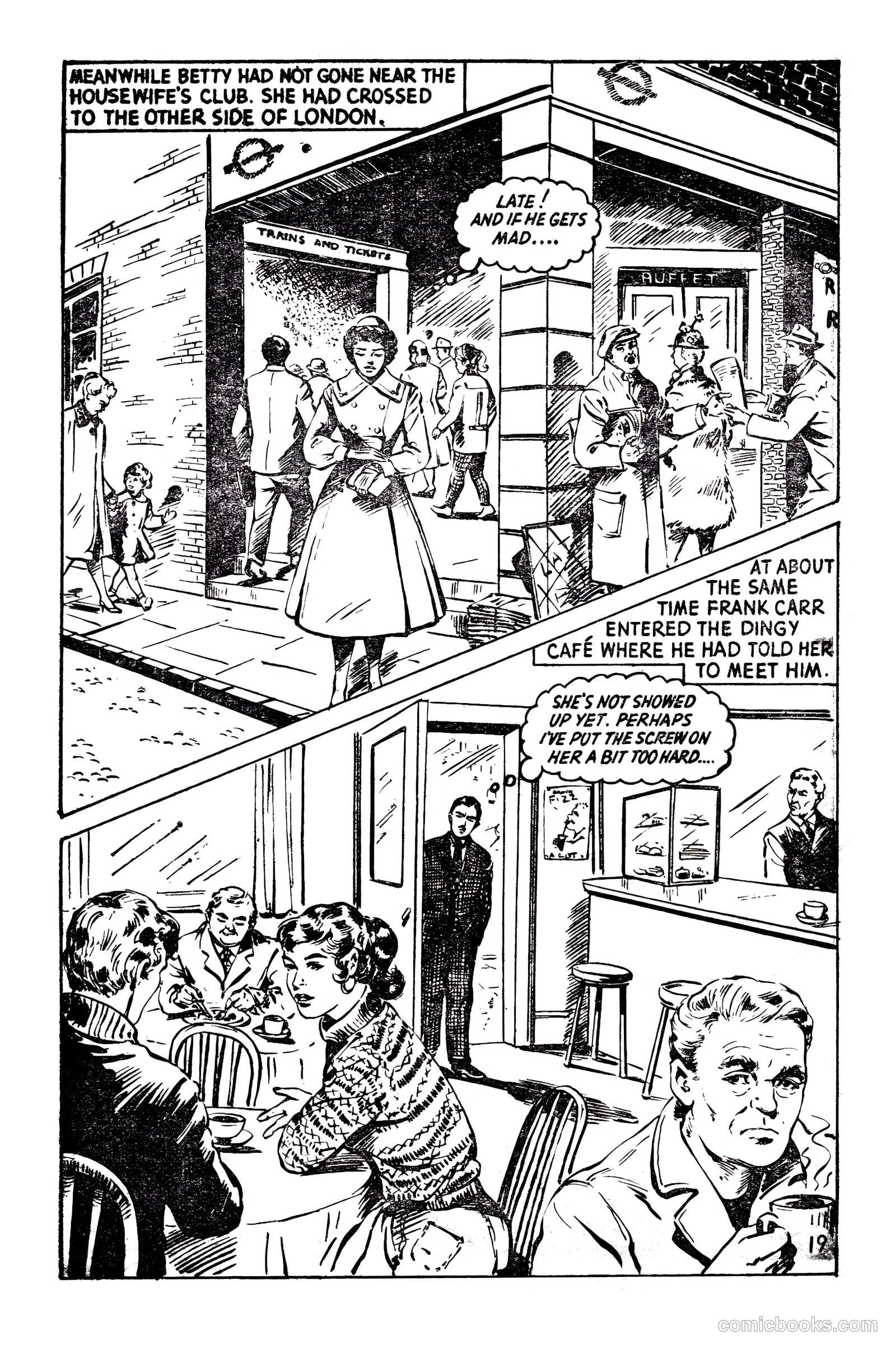 T.V. Picture Stories 36 - Dixon Of Dock Green - The Case Of Mrs. "X" #1 — page 21 of 67