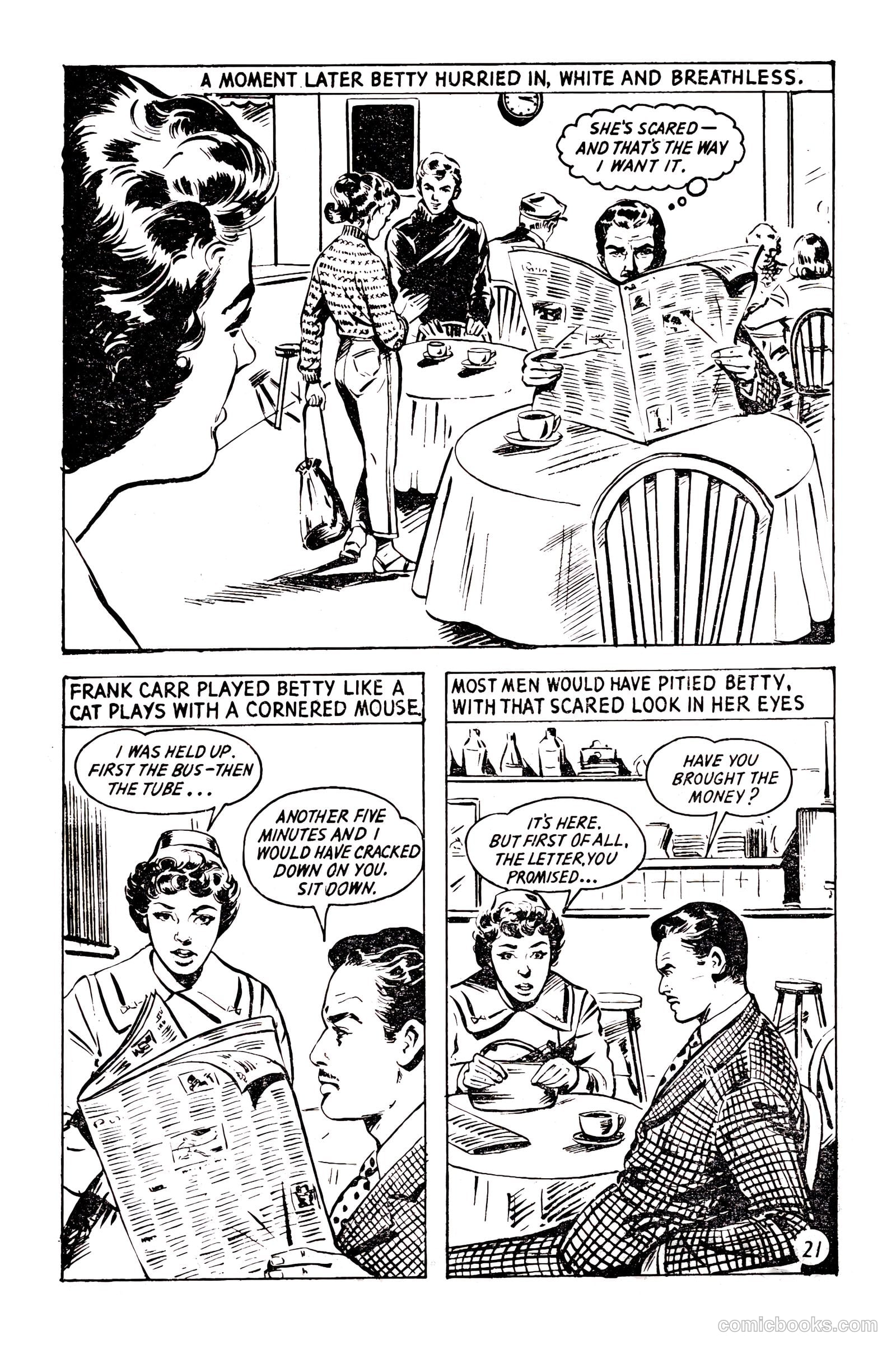 T.V. Picture Stories 36 - Dixon Of Dock Green - The Case Of Mrs. "X" #1 — page 23 of 67