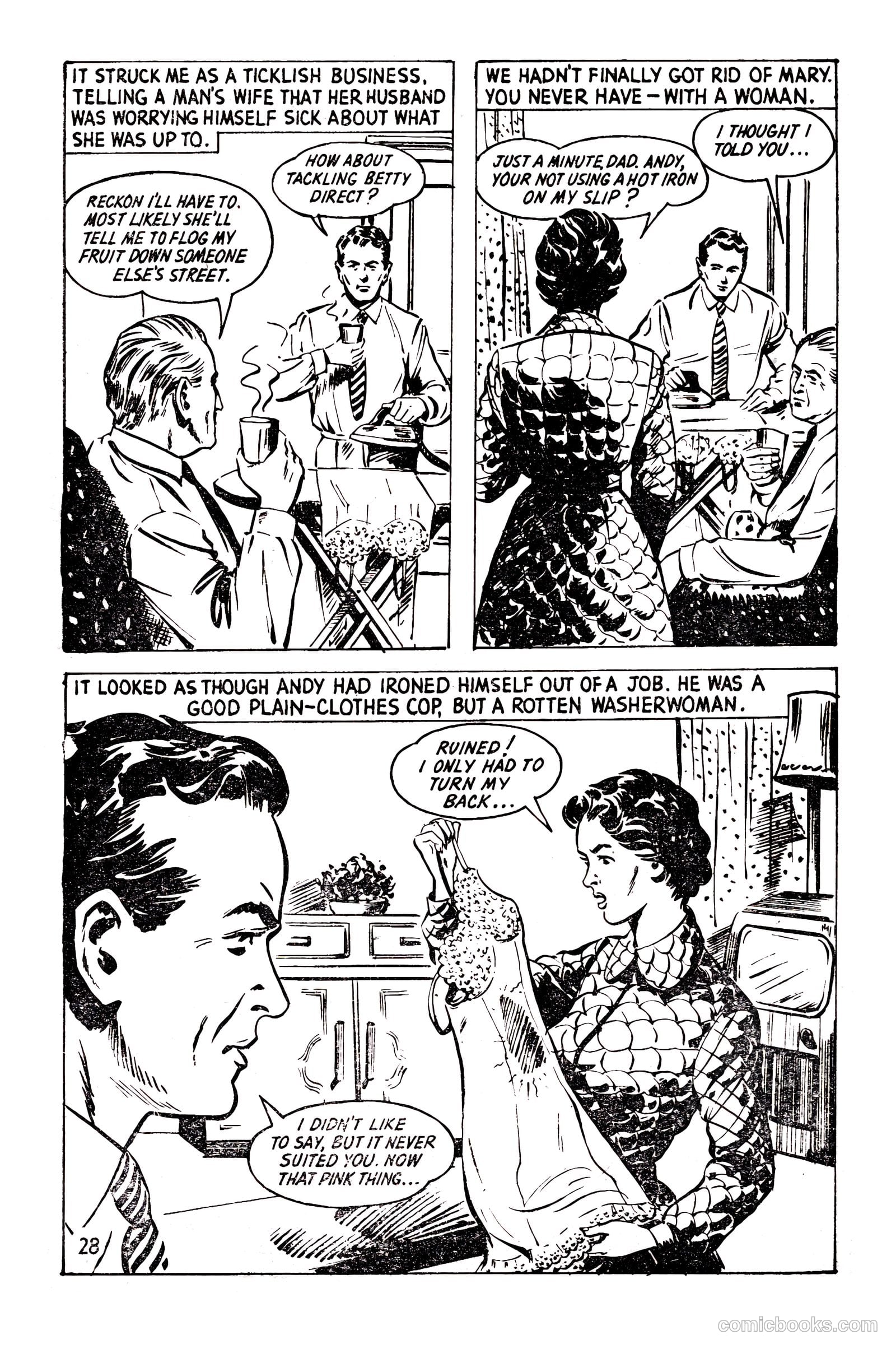 T.V. Picture Stories 36 - Dixon Of Dock Green - The Case Of Mrs. "X" #1 — page 30 of 67