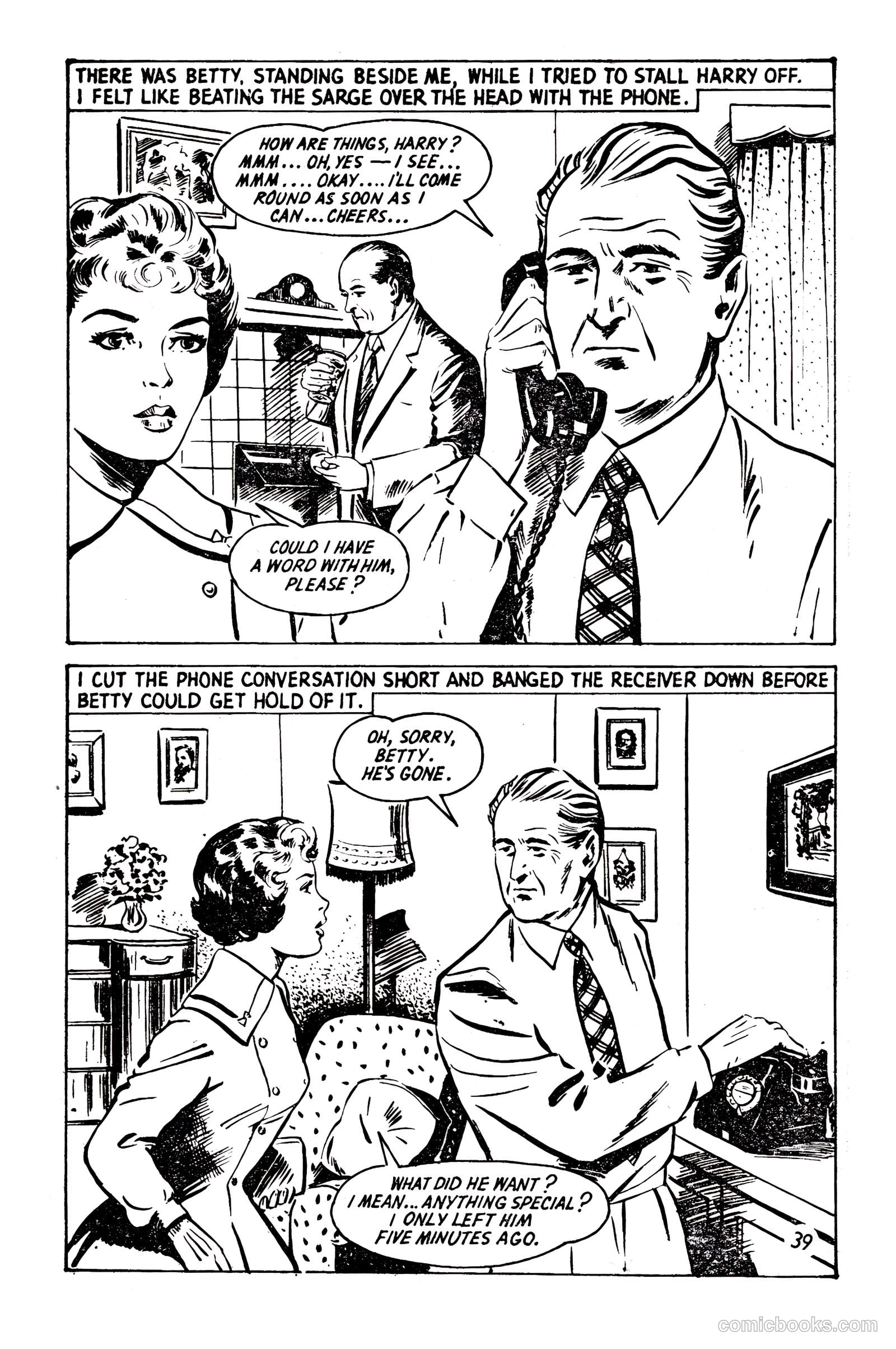 T.V. Picture Stories 36 - Dixon Of Dock Green - The Case Of Mrs. "X" #1 — page 41 of 67