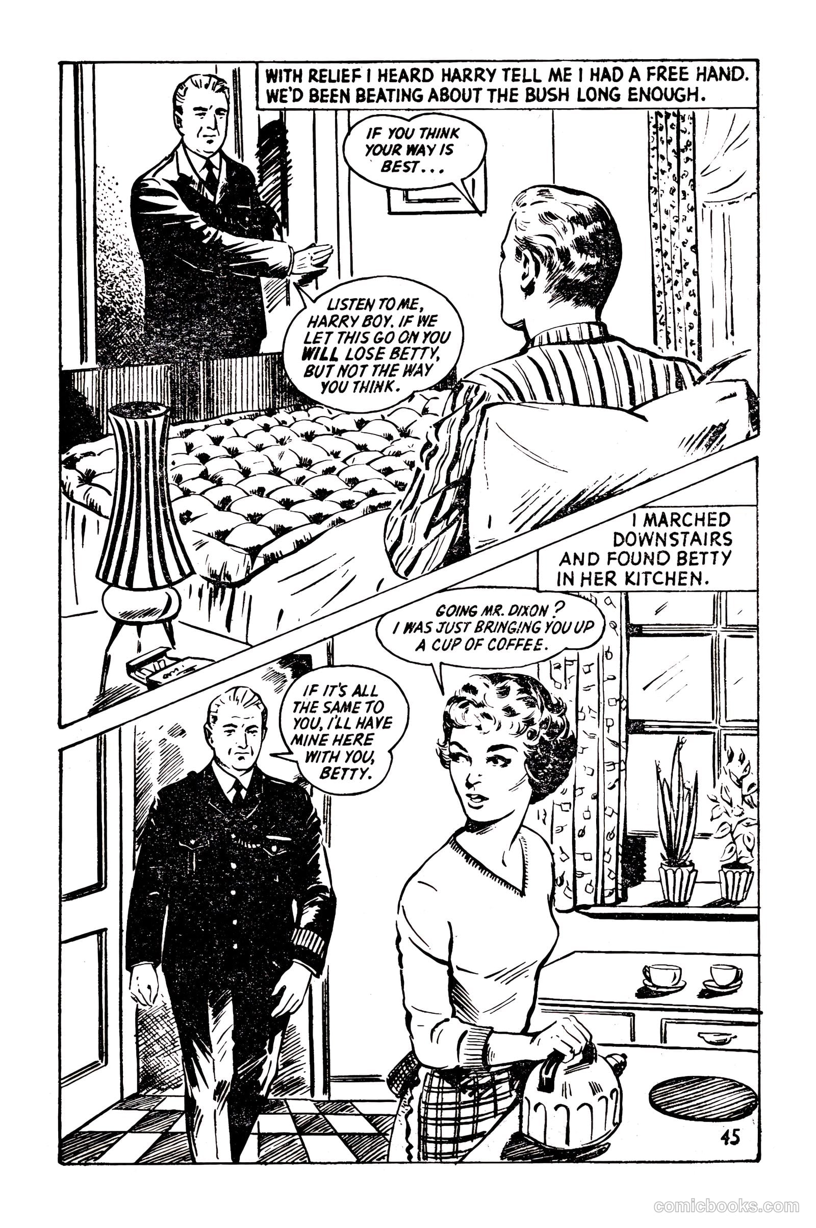 T.V. Picture Stories 36 - Dixon Of Dock Green - The Case Of Mrs. "X" #1 — page 47 of 67