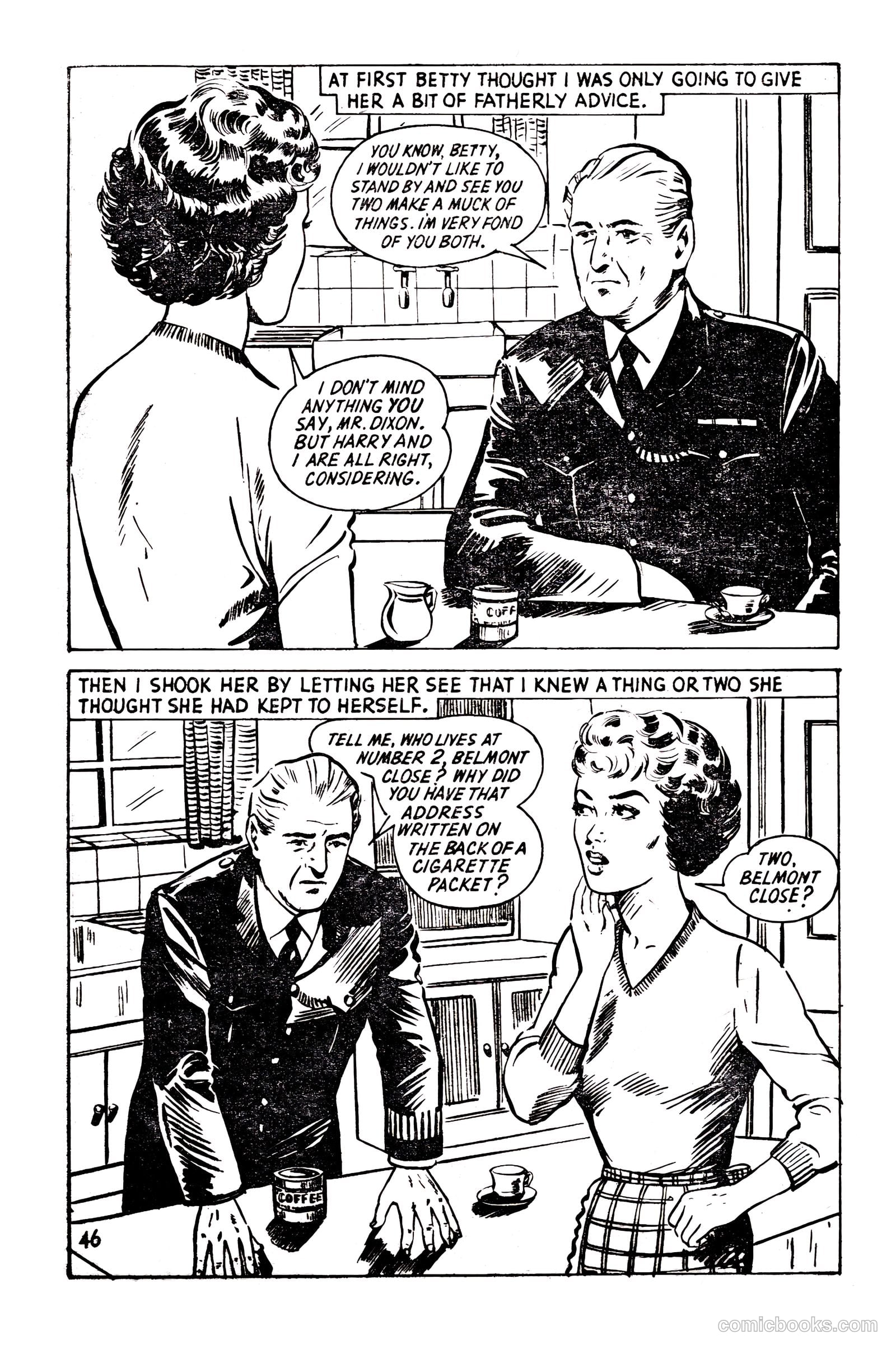 T.V. Picture Stories 36 - Dixon Of Dock Green - The Case Of Mrs. "X" #1 — page 48 of 67