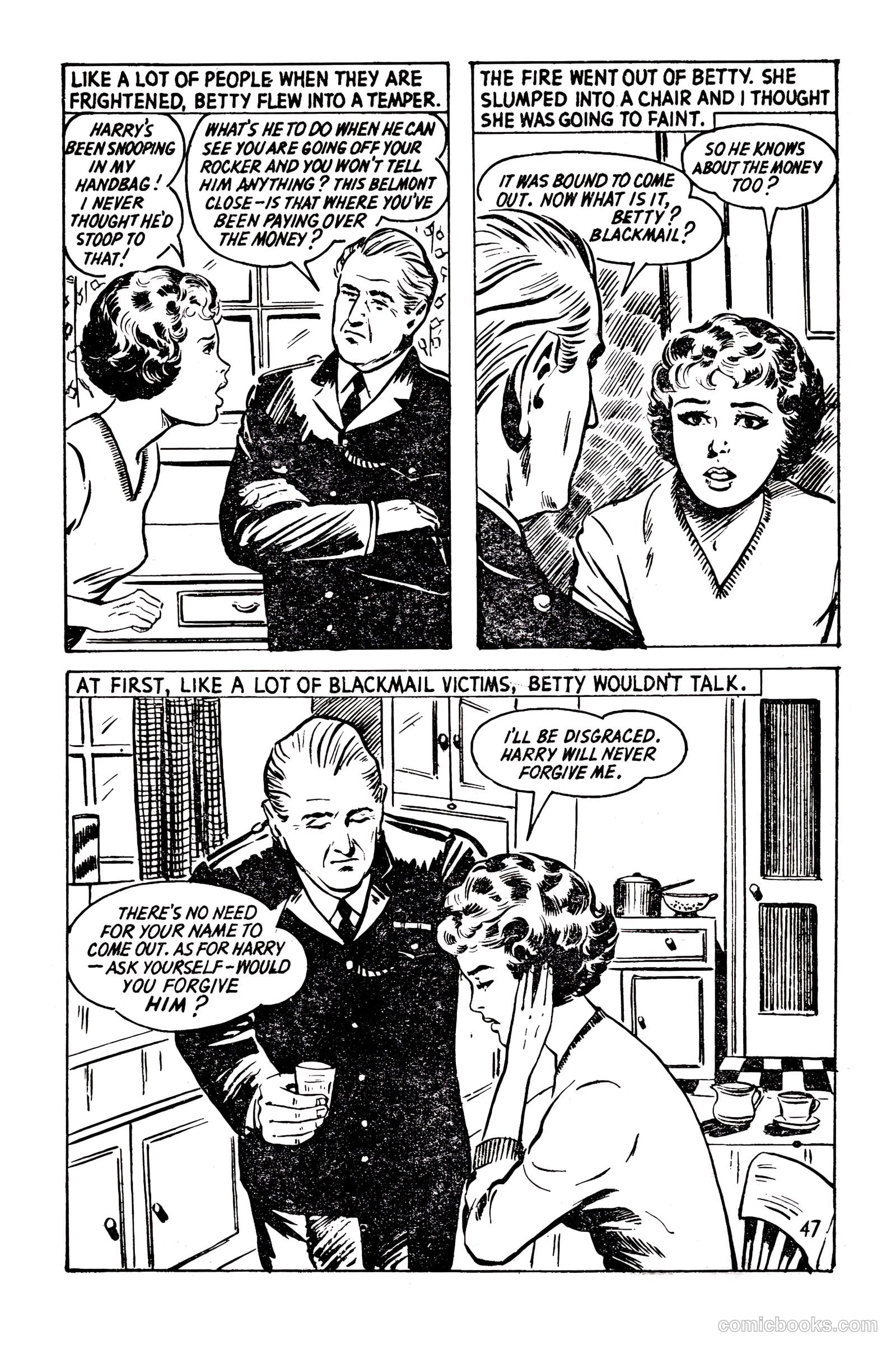 T.V. Picture Stories 36 - Dixon Of Dock Green - The Case Of Mrs. "X" #1 — page 49 of 67