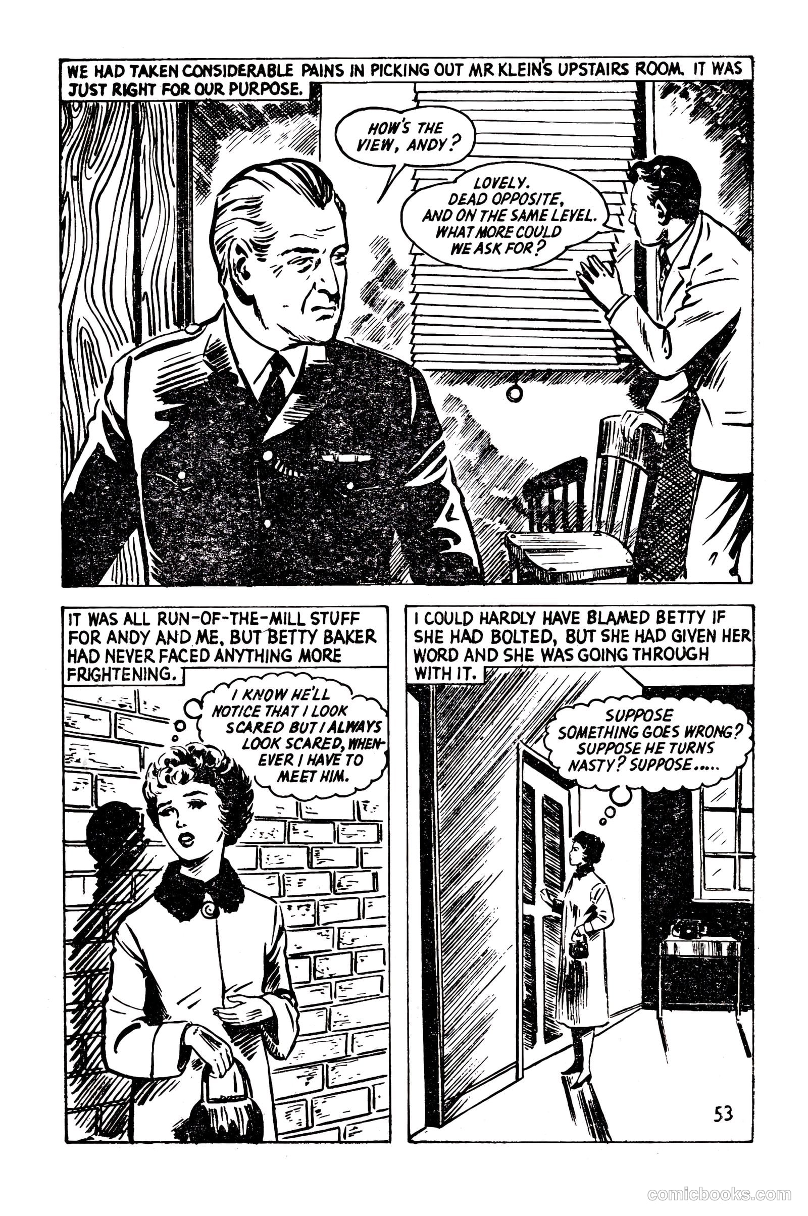 T.V. Picture Stories 36 - Dixon Of Dock Green - The Case Of Mrs. "X" #1 — page 55 of 67