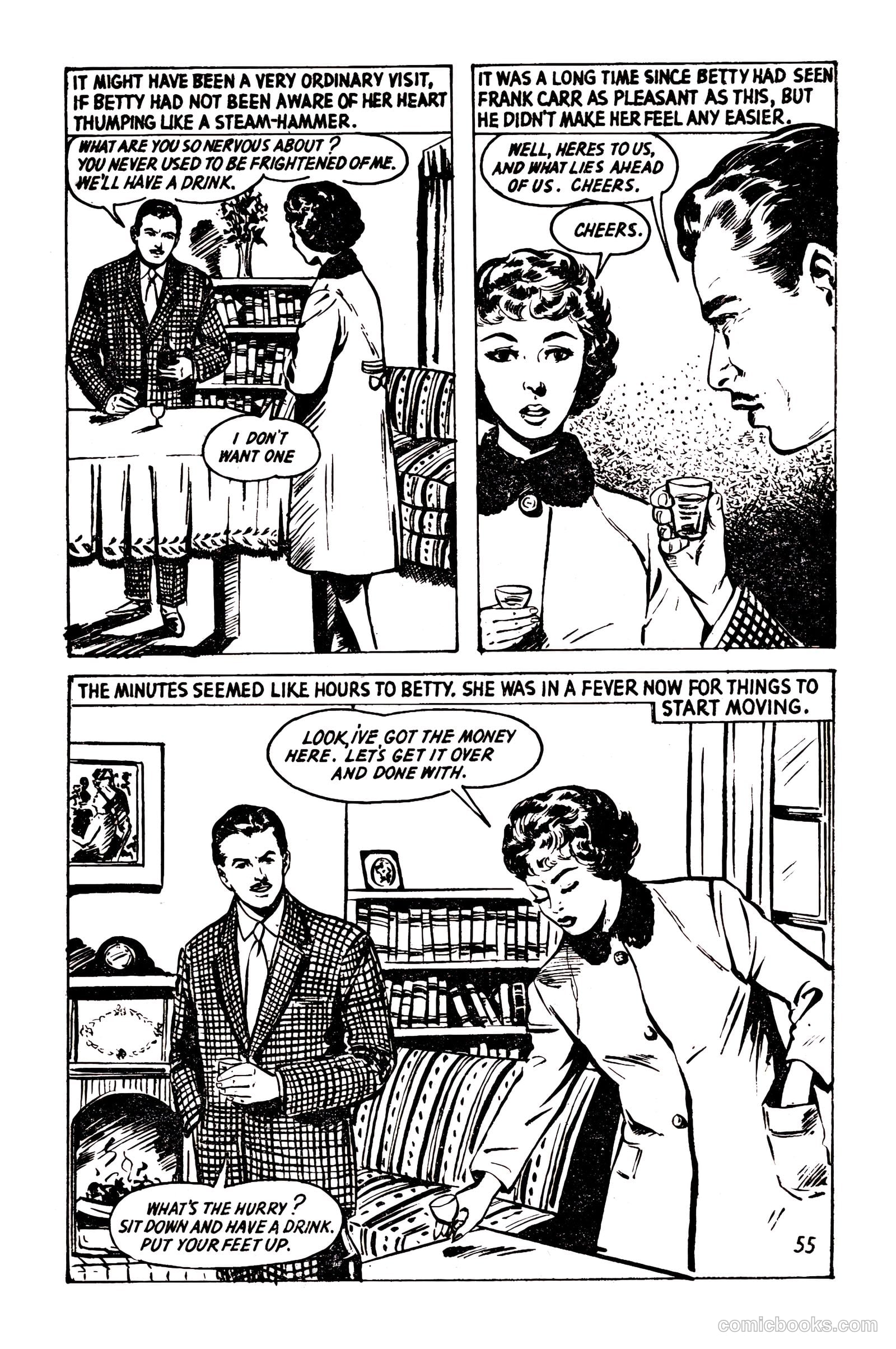 T.V. Picture Stories 36 - Dixon Of Dock Green - The Case Of Mrs. "X" #1 — page 57 of 67