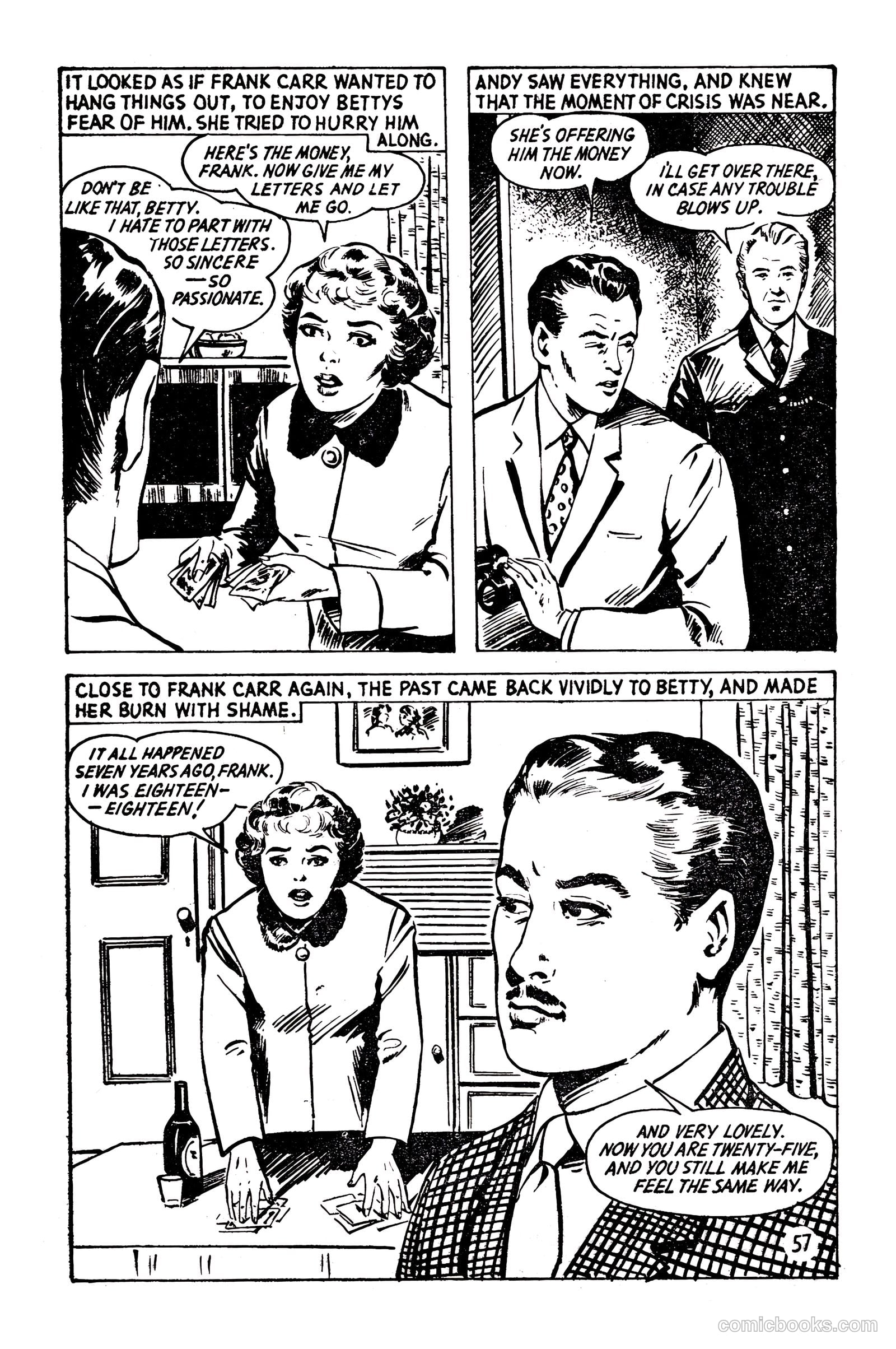 T.V. Picture Stories 36 - Dixon Of Dock Green - The Case Of Mrs. "X" #1 — page 59 of 67