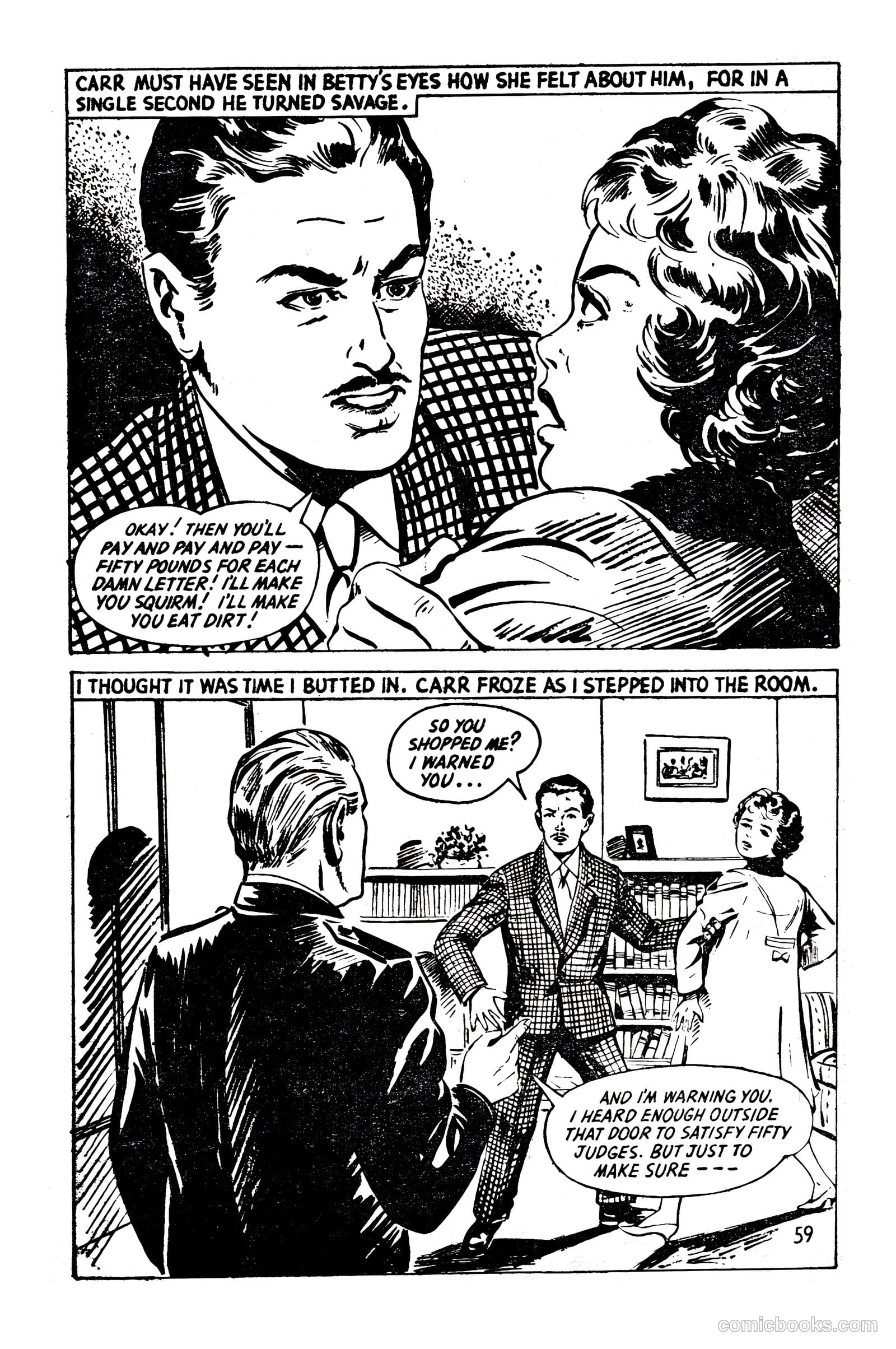 T.V. Picture Stories 36 - Dixon Of Dock Green - The Case Of Mrs. "X" #1 — page 61 of 67