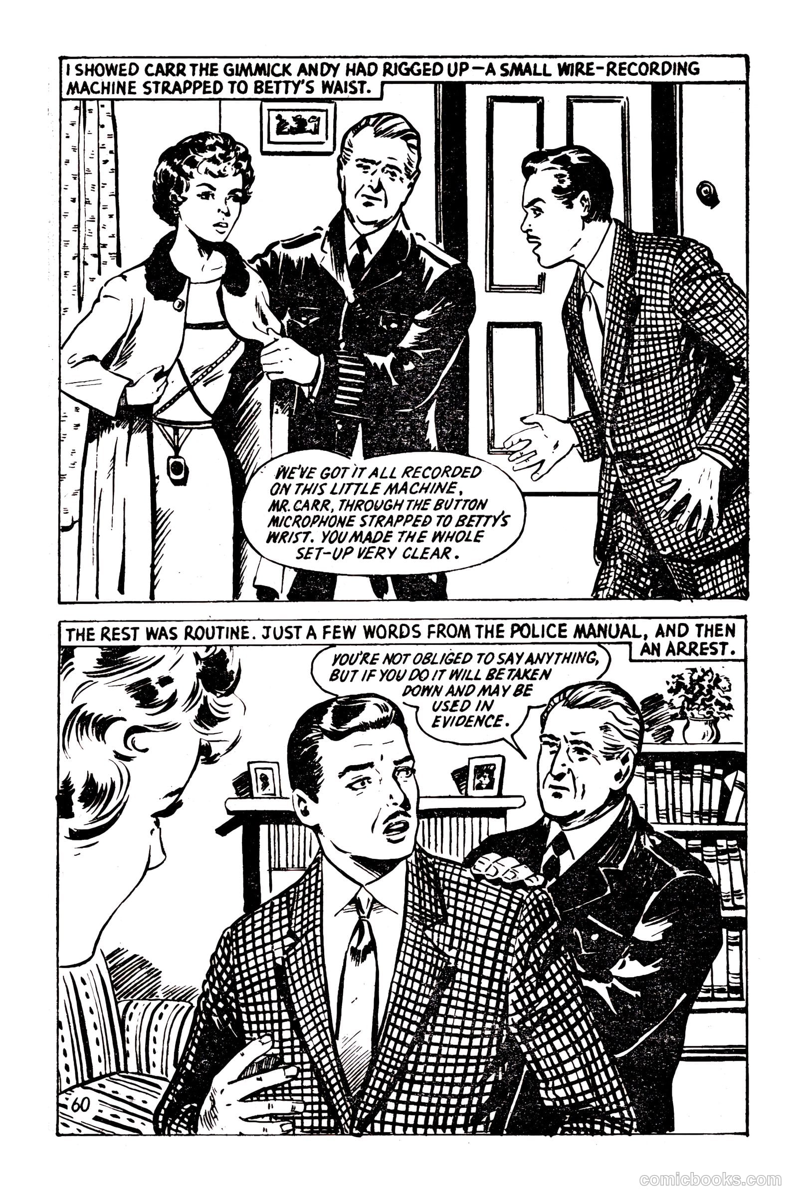T.V. Picture Stories 36 - Dixon Of Dock Green - The Case Of Mrs. "X" #1 — page 62 of 67