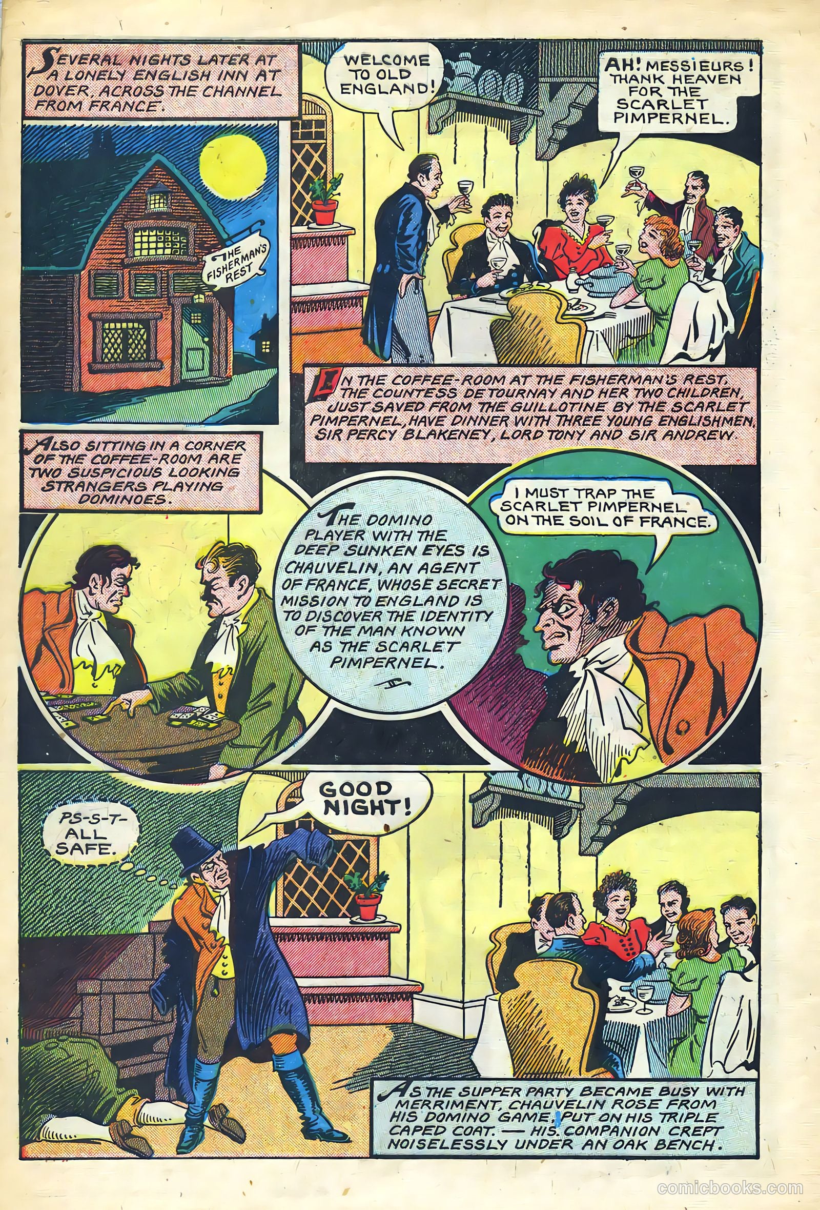 Fast Fiction 1 - The Scarlet Pimpernel #1 — page 7 of 53